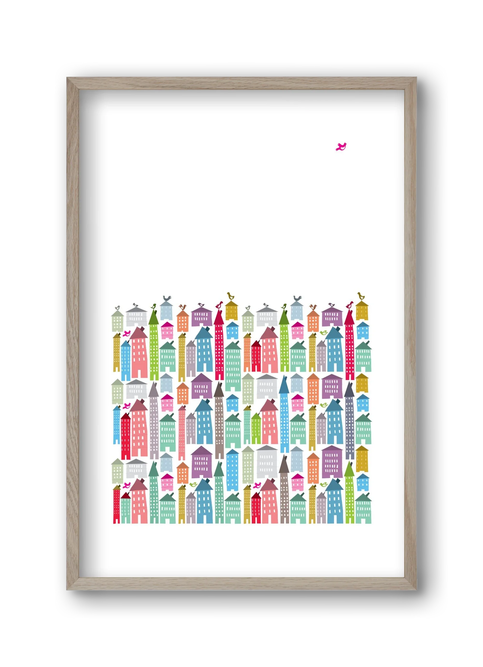 Houses and Birds - artbridge