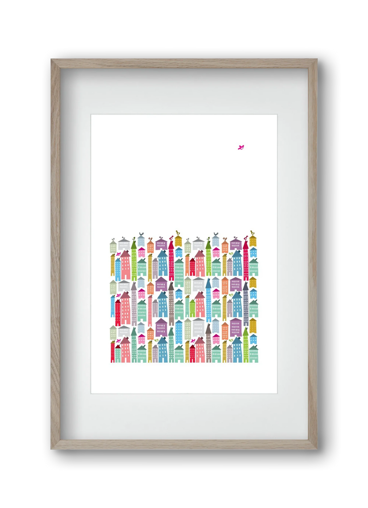 Houses and Birds - artbridge