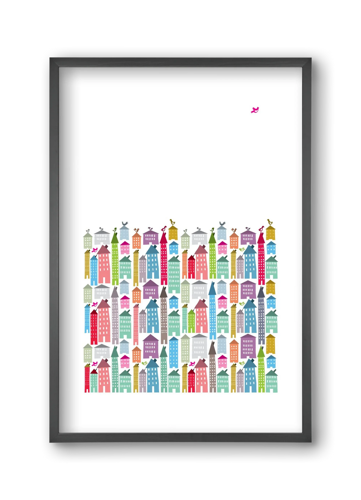 Houses and Birds - artbridge