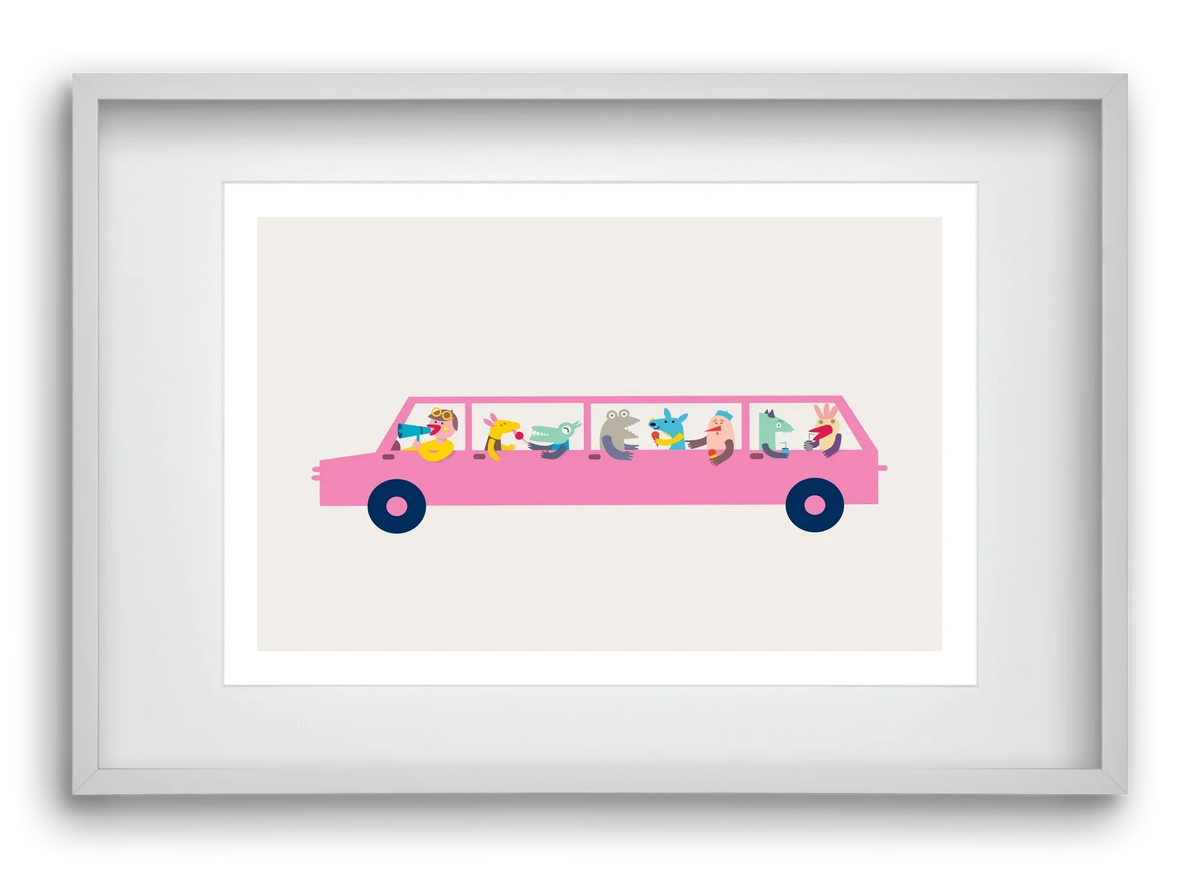 Pink Car - artbridge