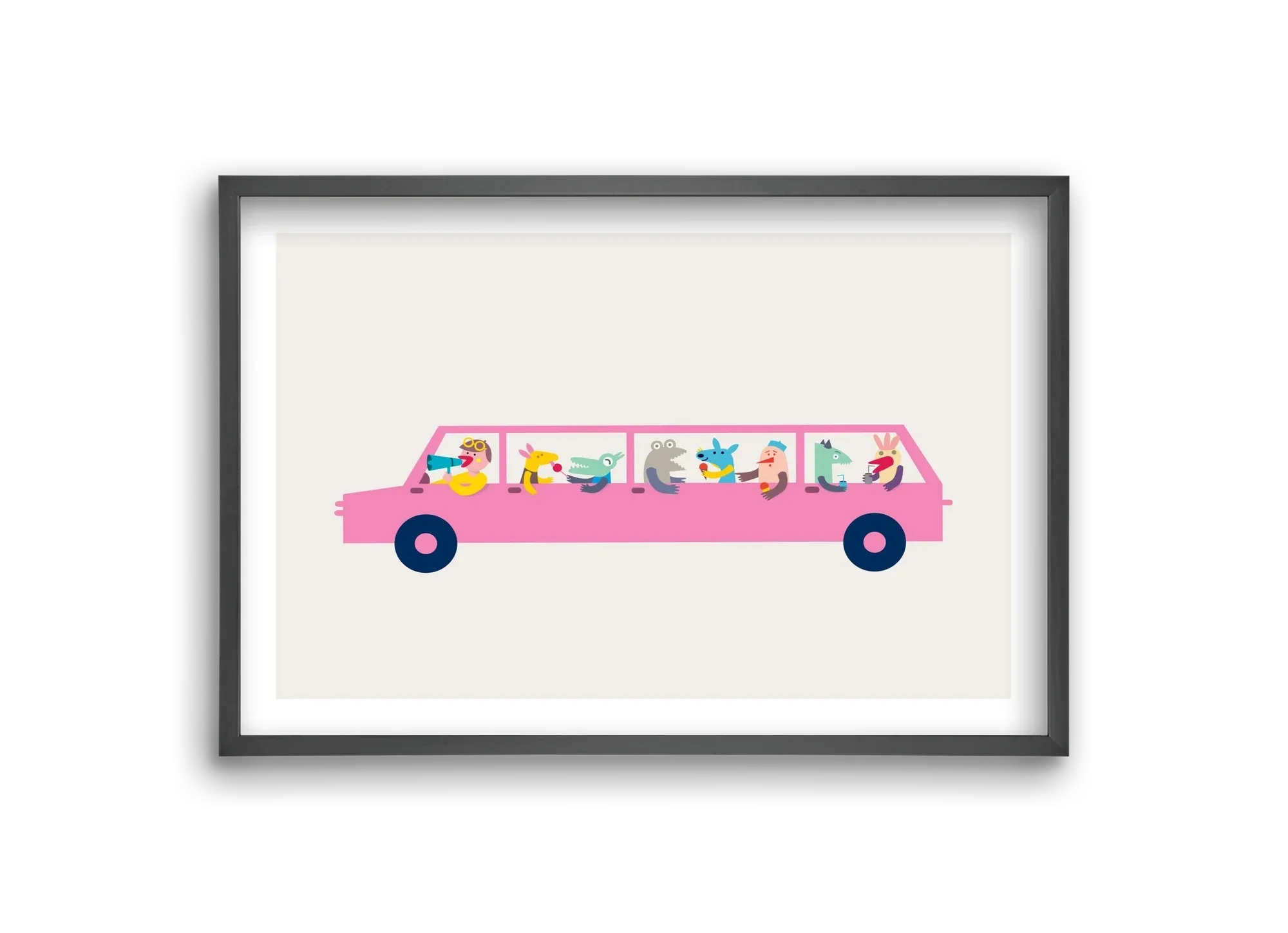 Pink Car - artbridge