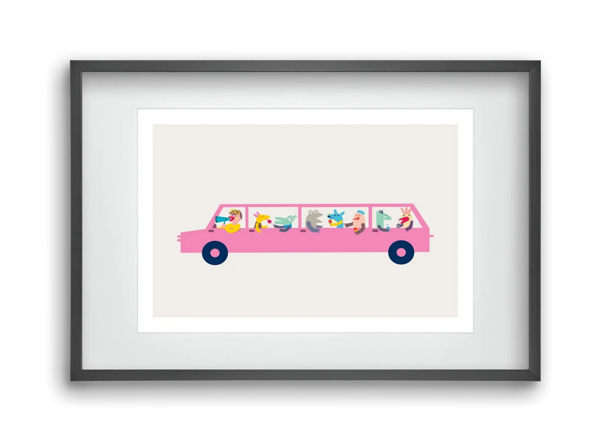 Pink Car - artbridge