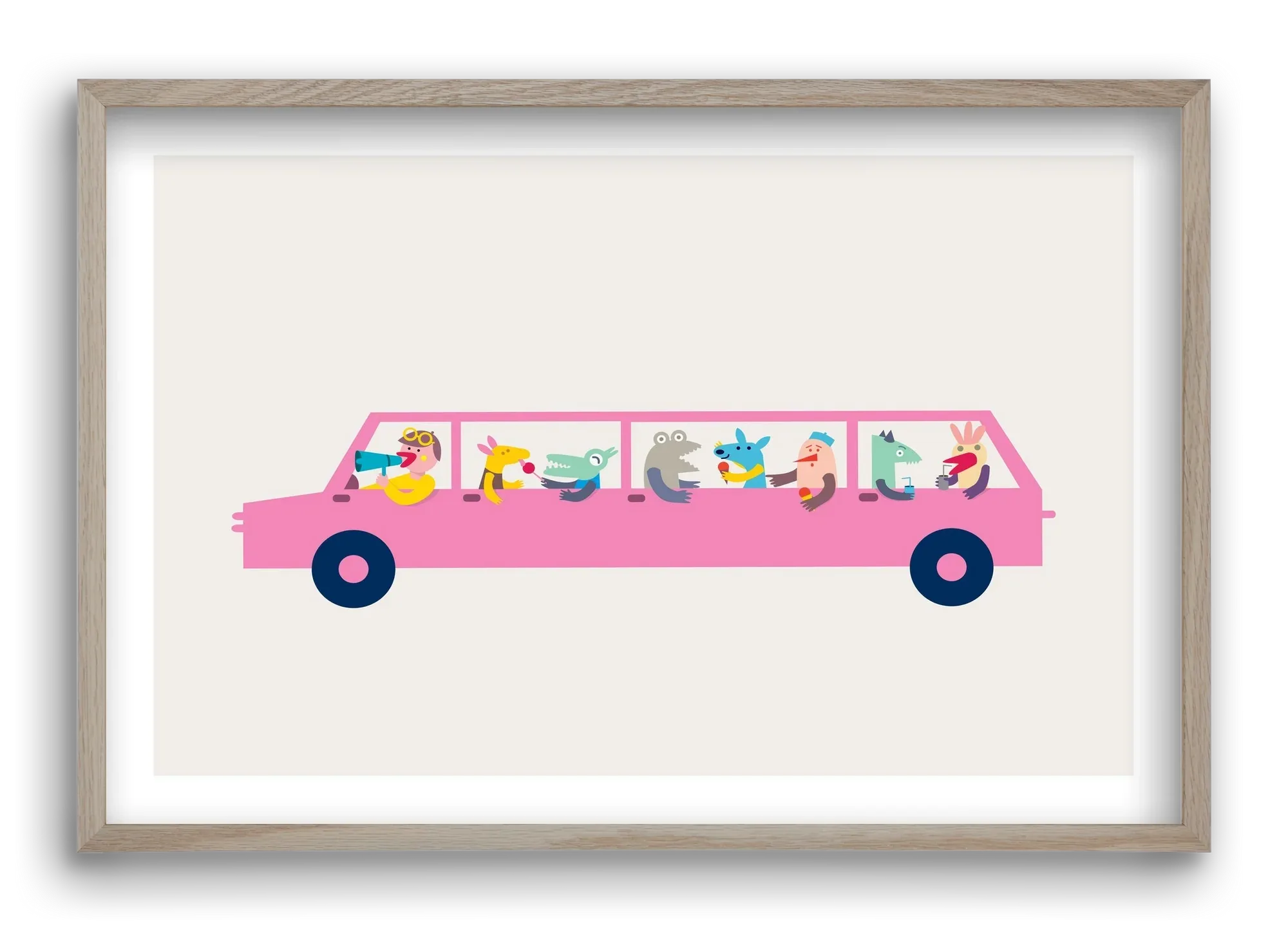 Pink Car - artbridge