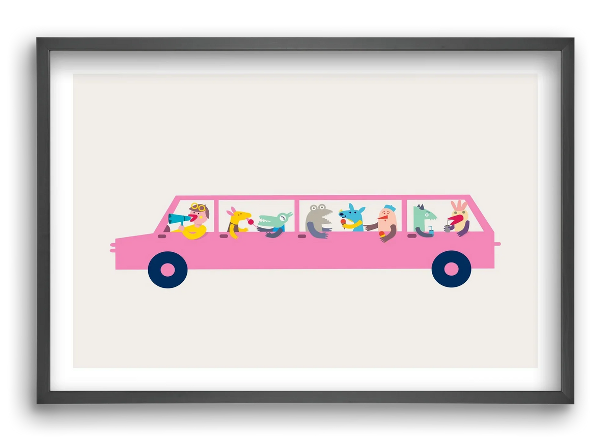 Pink Car - artbridge