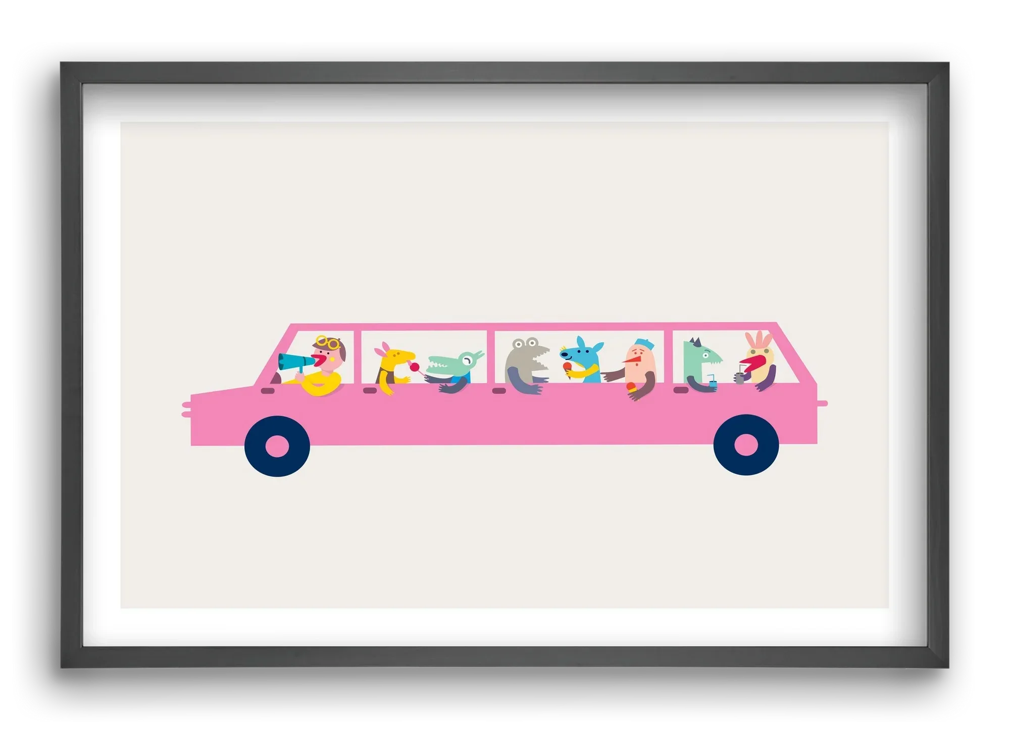 Pink Car - artbridge