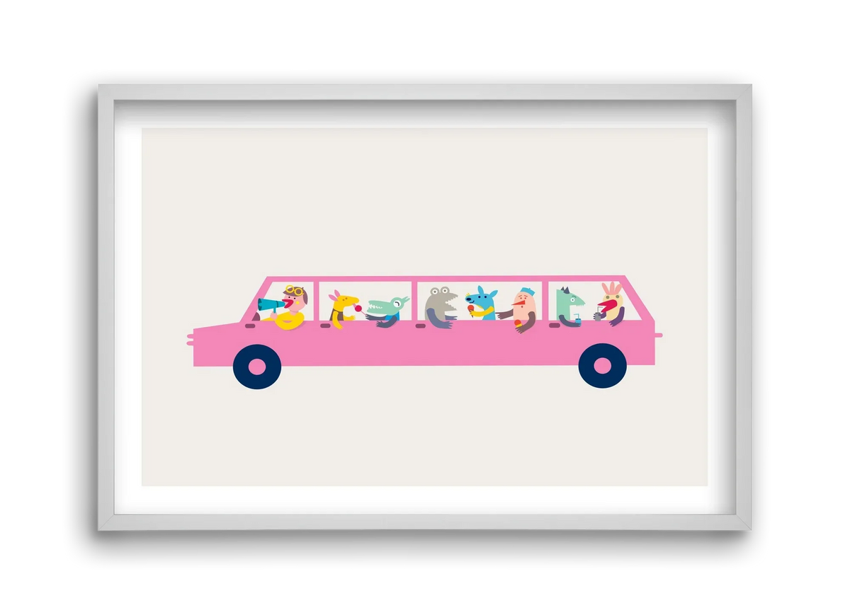 Pink Car - artbridge