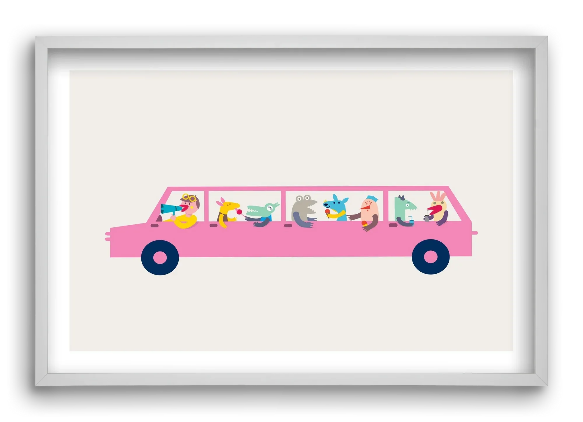 Pink Car - artbridge