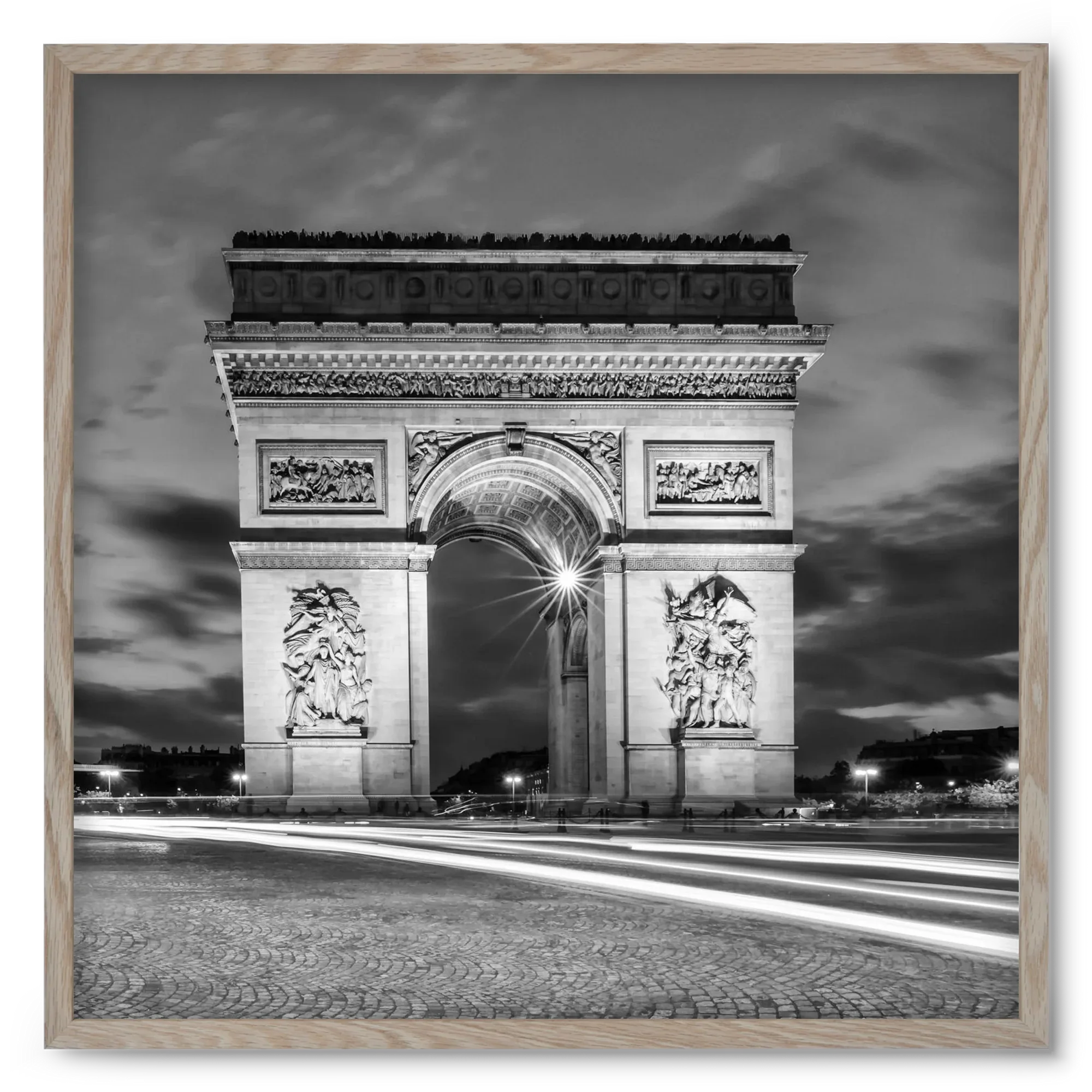 PARIS Arc de Triomphe | monochrome - artbridge