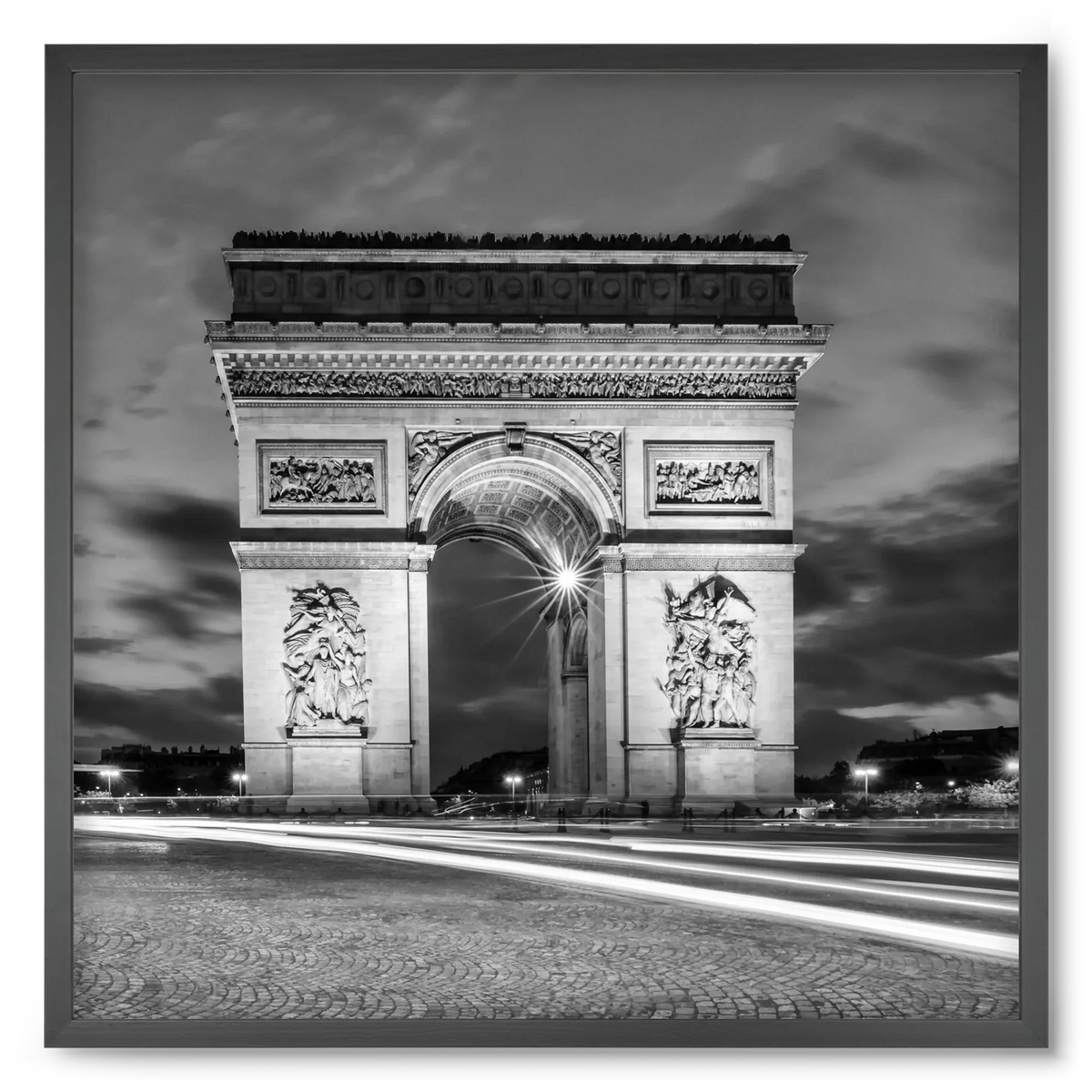 PARIS Arc de Triomphe | monochrome - artbridge