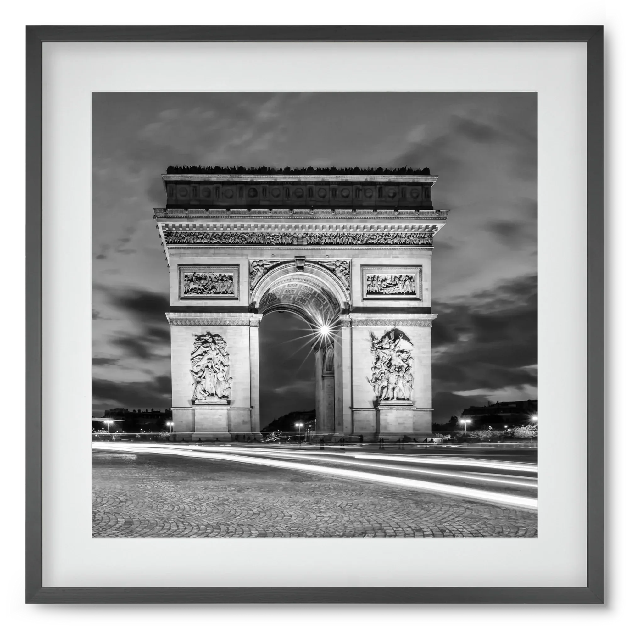 PARIS Arc de Triomphe | monochrome - artbridge