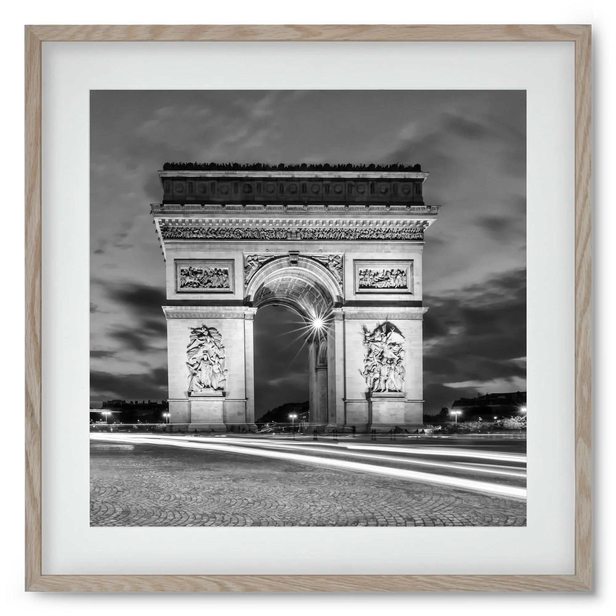 PARIS Arc de Triomphe | monochrome - artbridge