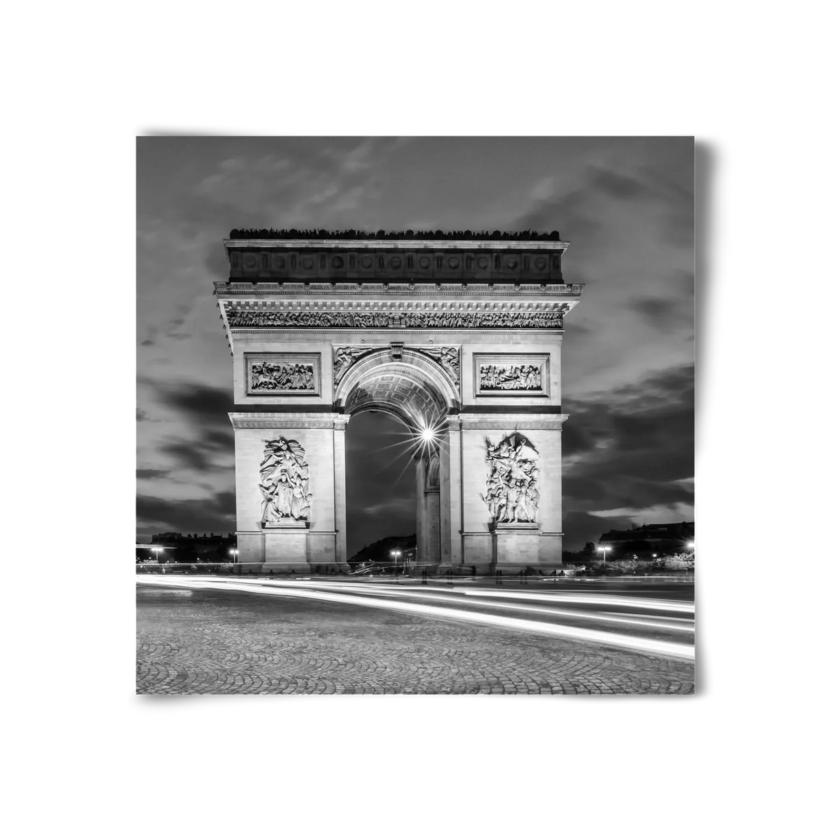 PARIS Arc de Triomphe | monochrome - artbridge