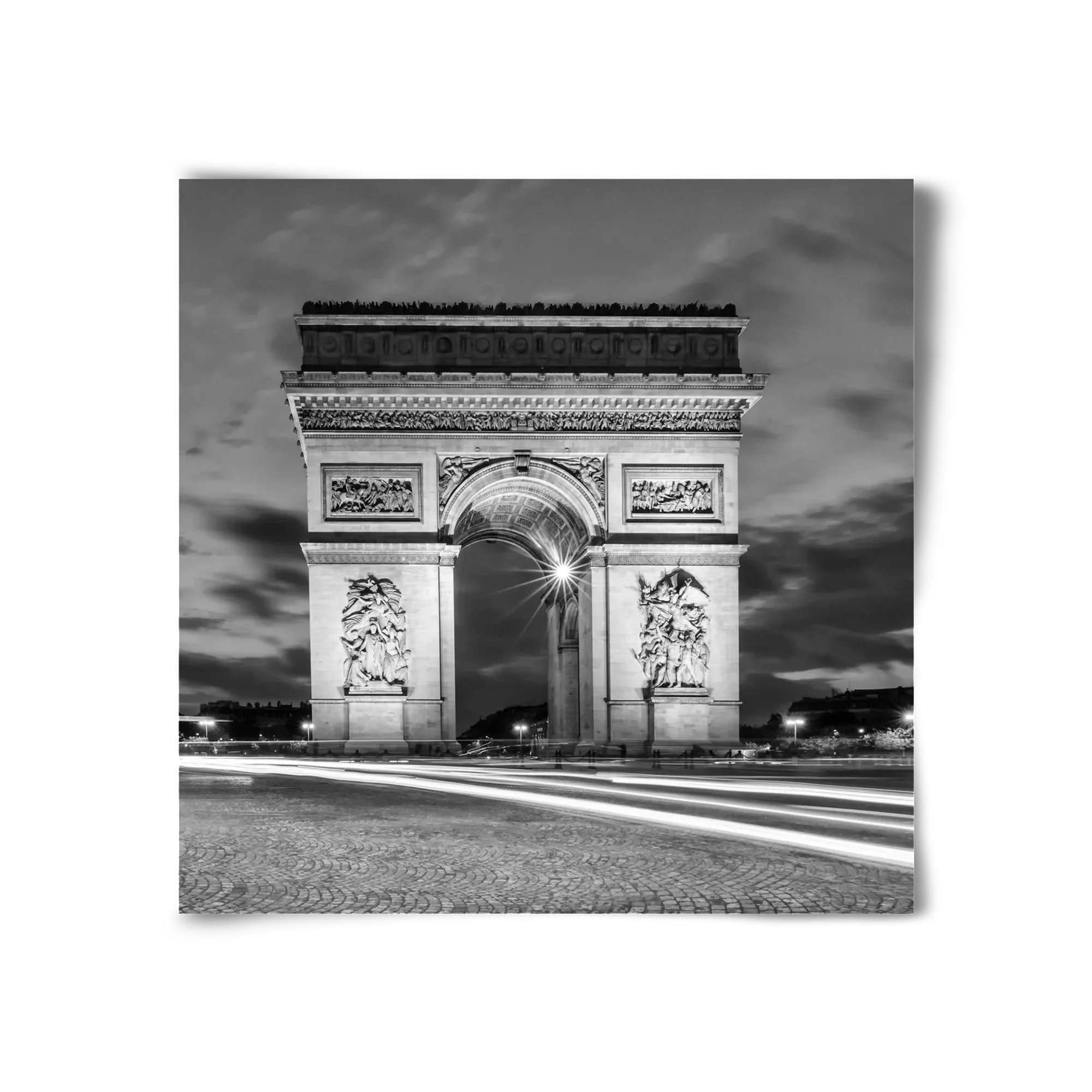 PARIS Arc de Triomphe | monochrome - artbridge
