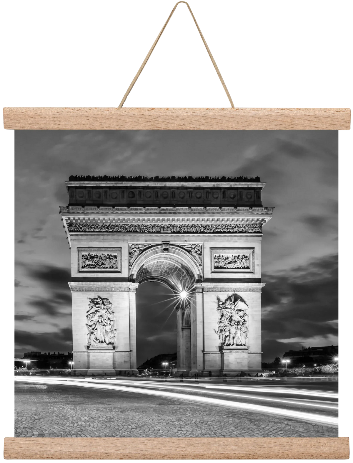 PARIS Arc de Triomphe | monochrome - artbridge