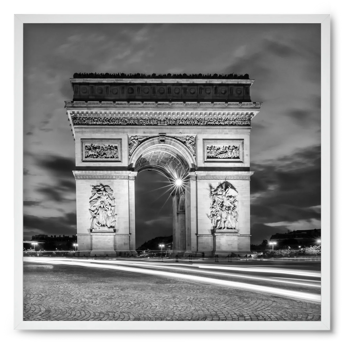 PARIS Arc de Triomphe | monochrome - artbridge