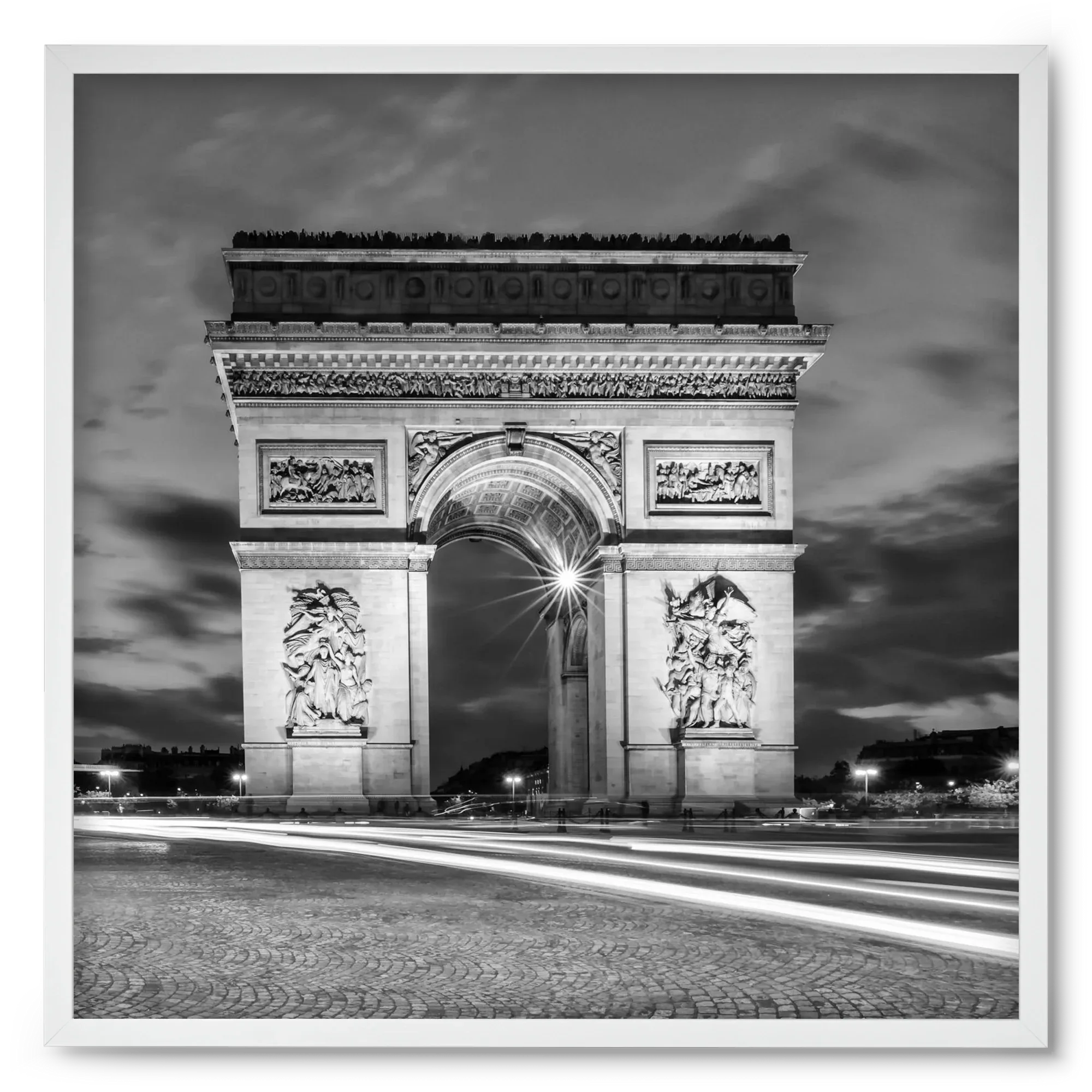PARIS Arc de Triomphe | monochrome - artbridge