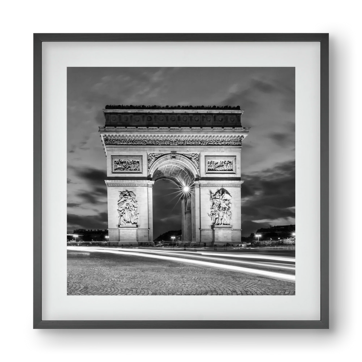 PARIS Arc de Triomphe | monochrome - artbridge