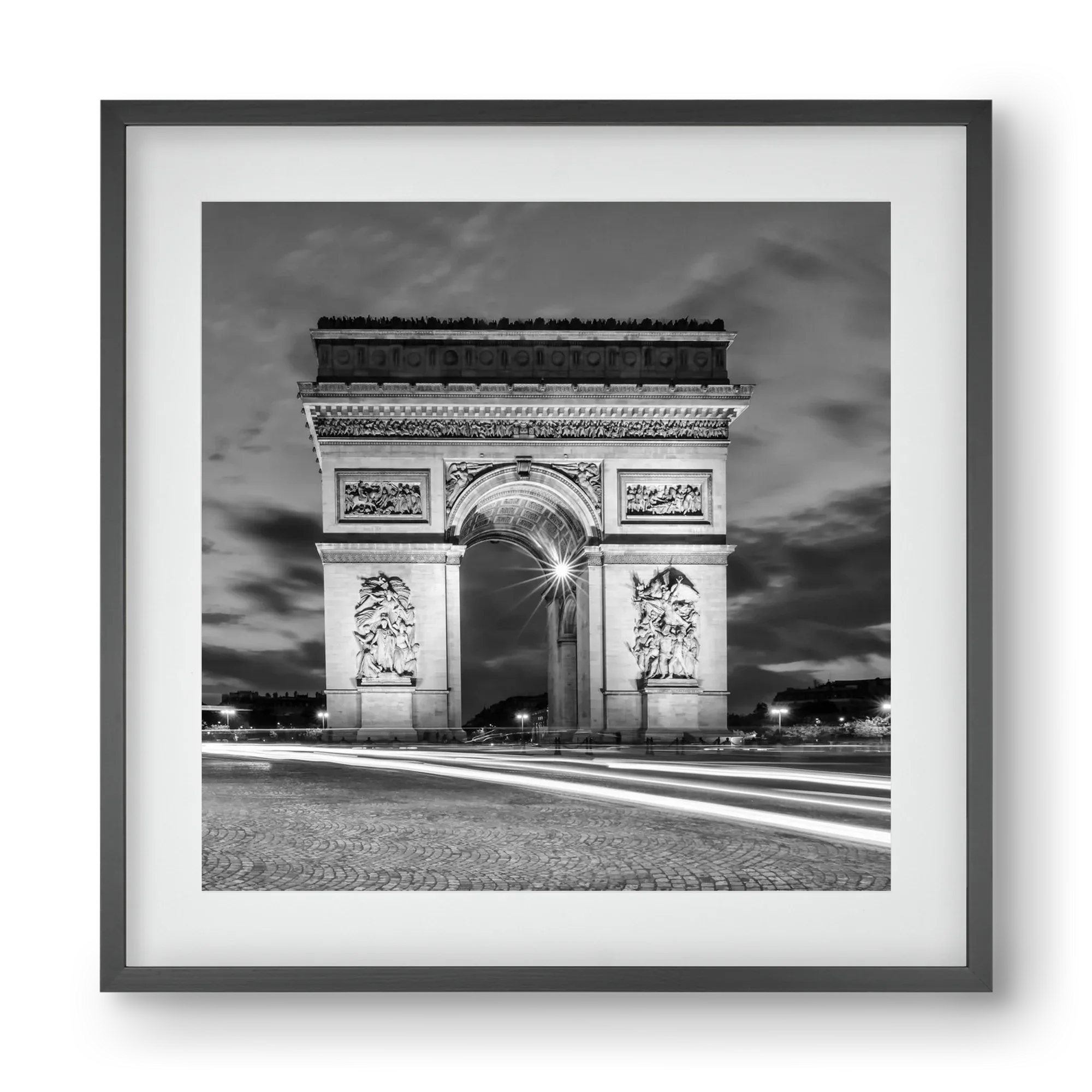 PARIS Arc de Triomphe | monochrome - artbridge
