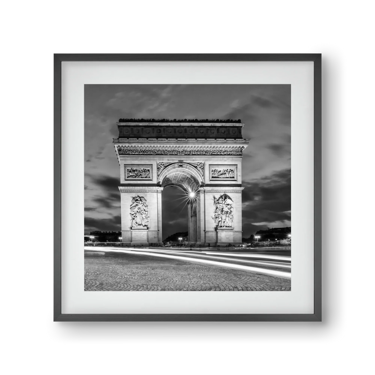 PARIS Arc de Triomphe | monochrome - artbridge
