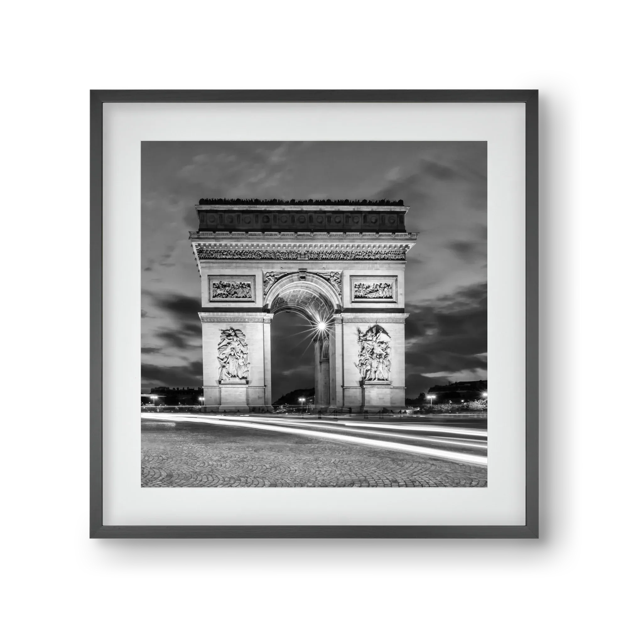 PARIS Arc de Triomphe | monochrome - artbridge