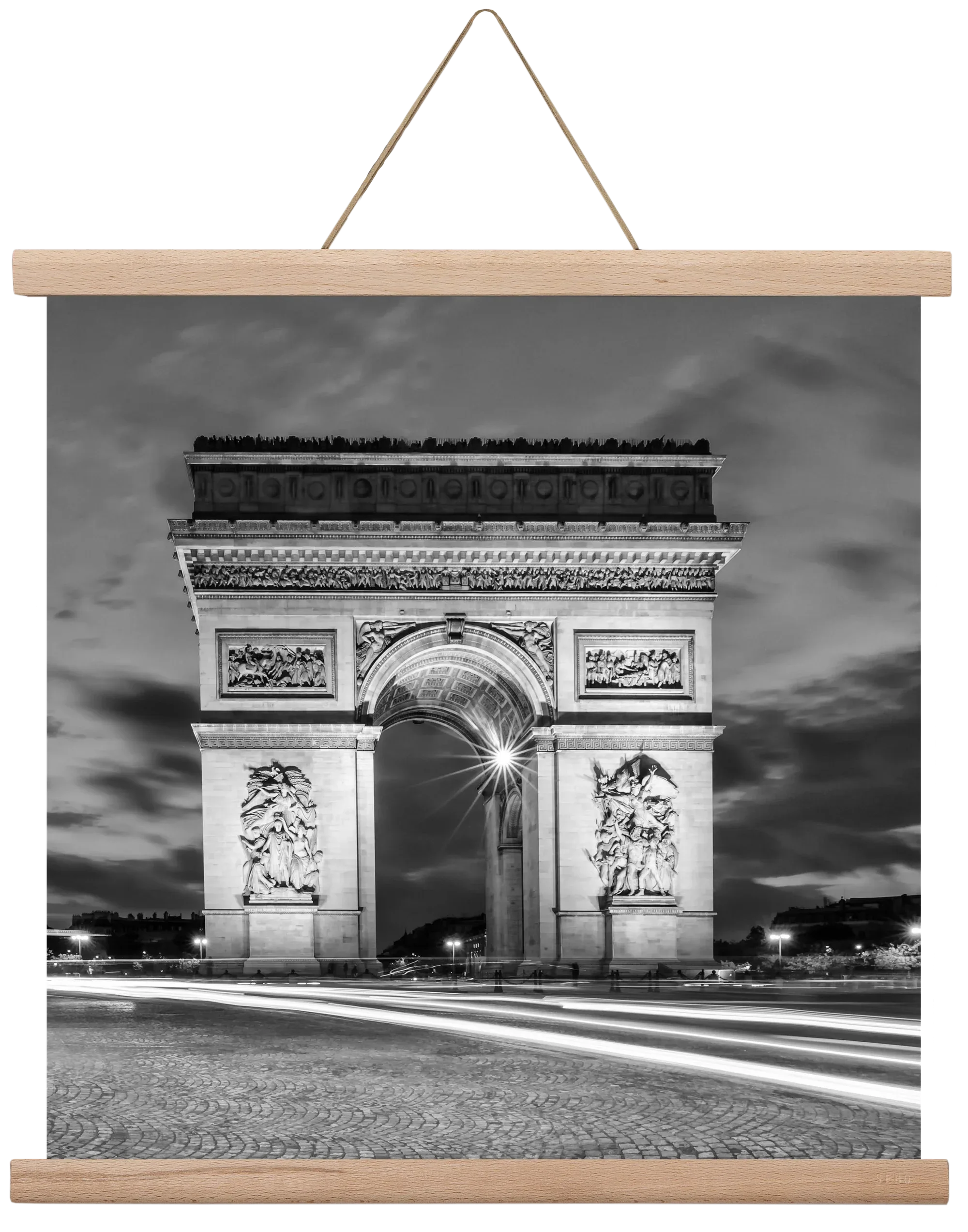 PARIS Arc de Triomphe | monochrome - artbridge