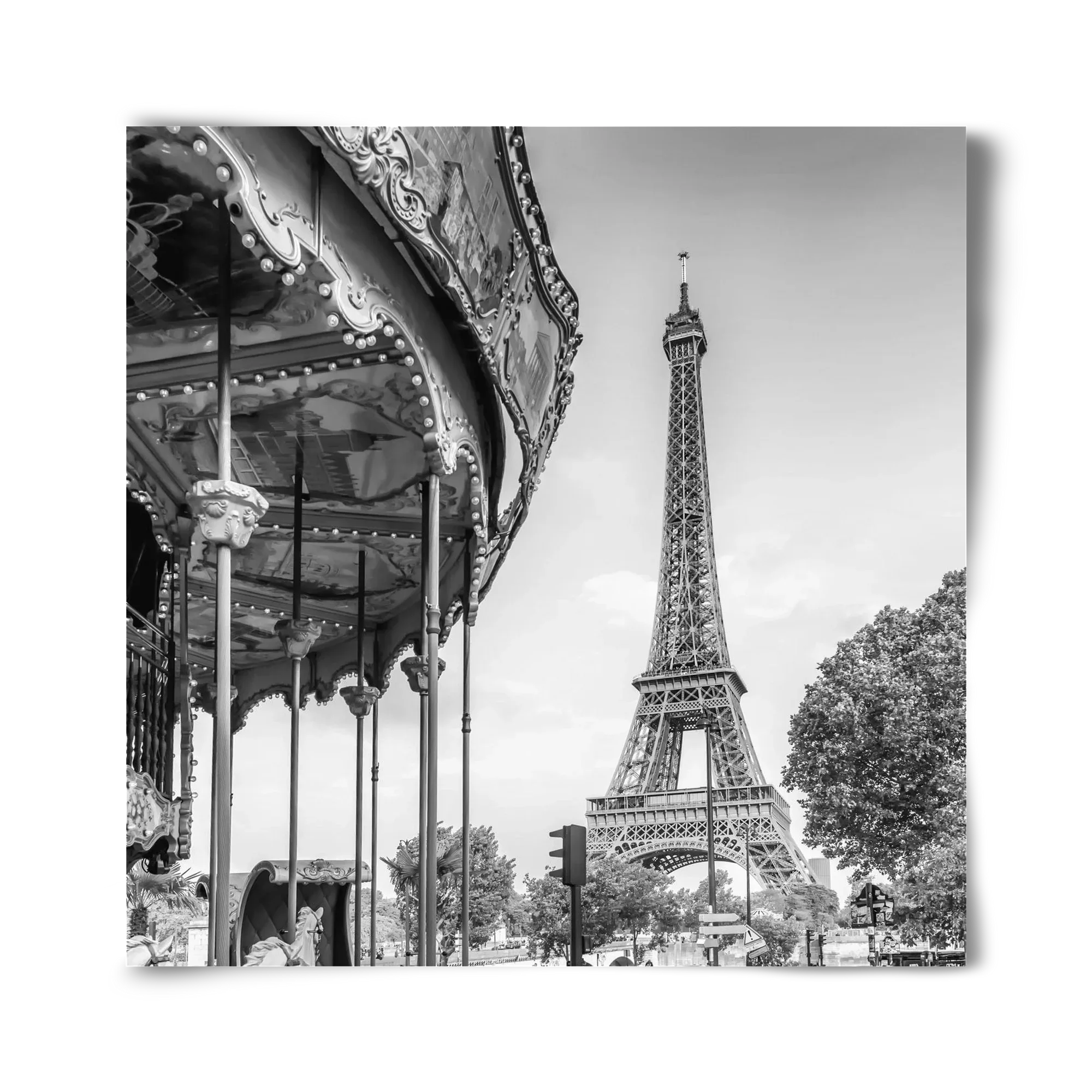 Typical Paris | monochrome - artbridge