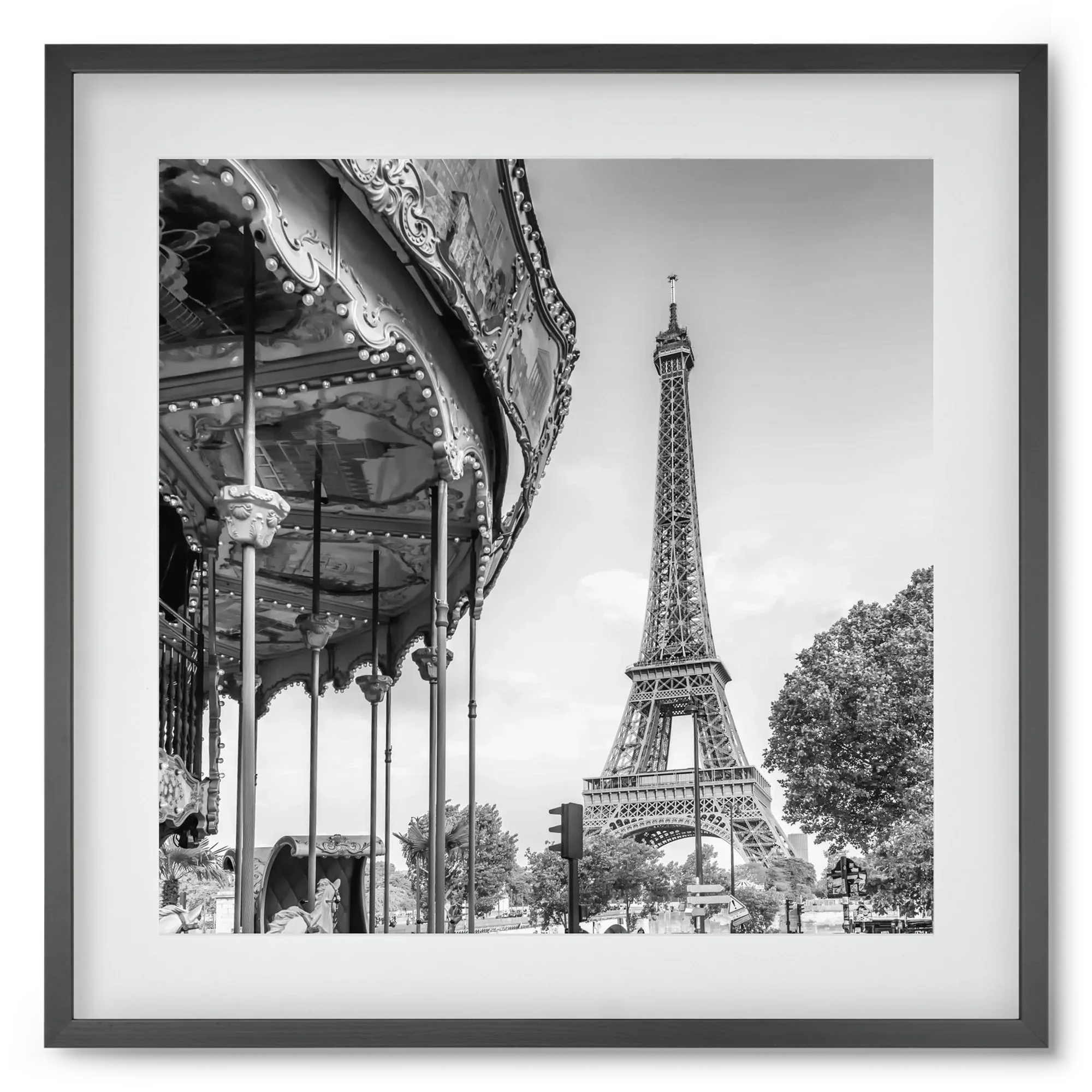 Typical Paris | monochrome - artbridge