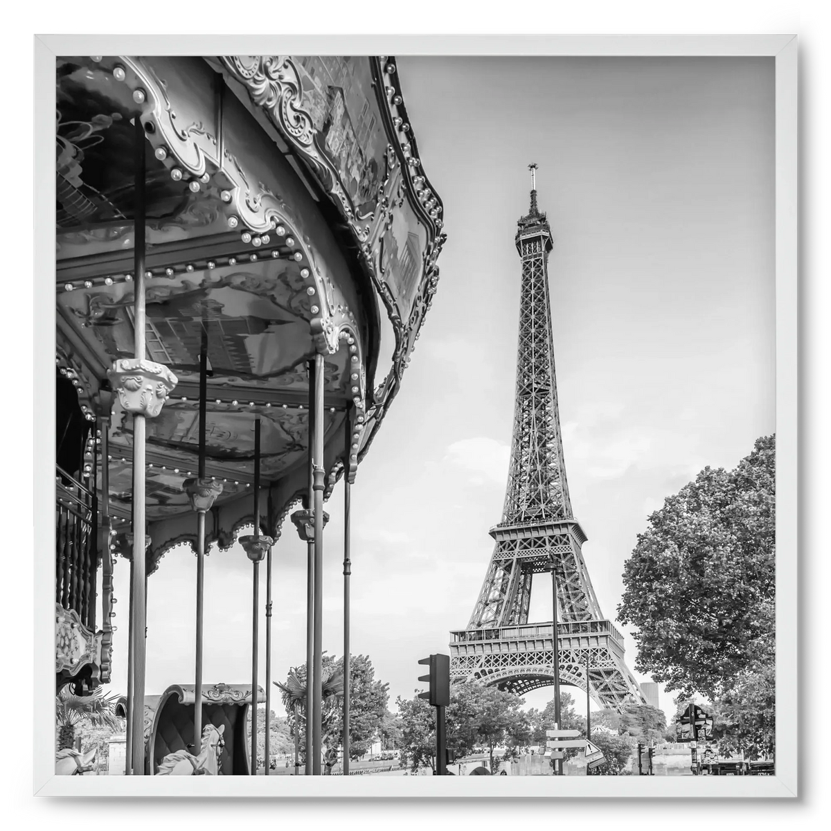 Typical Paris | monochrome - artbridge