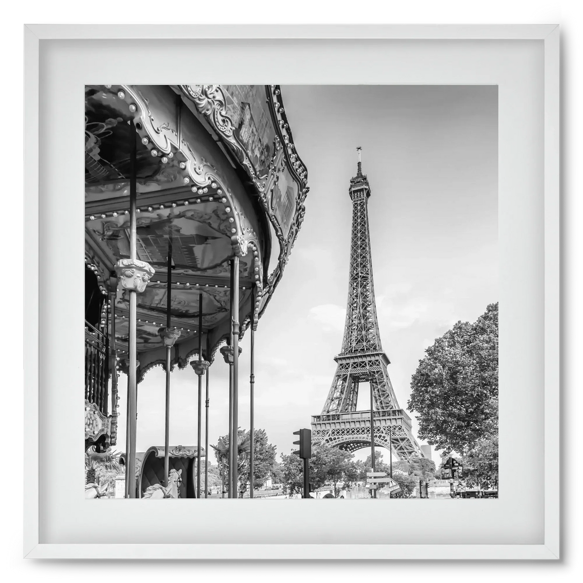 Typical Paris | monochrome - artbridge