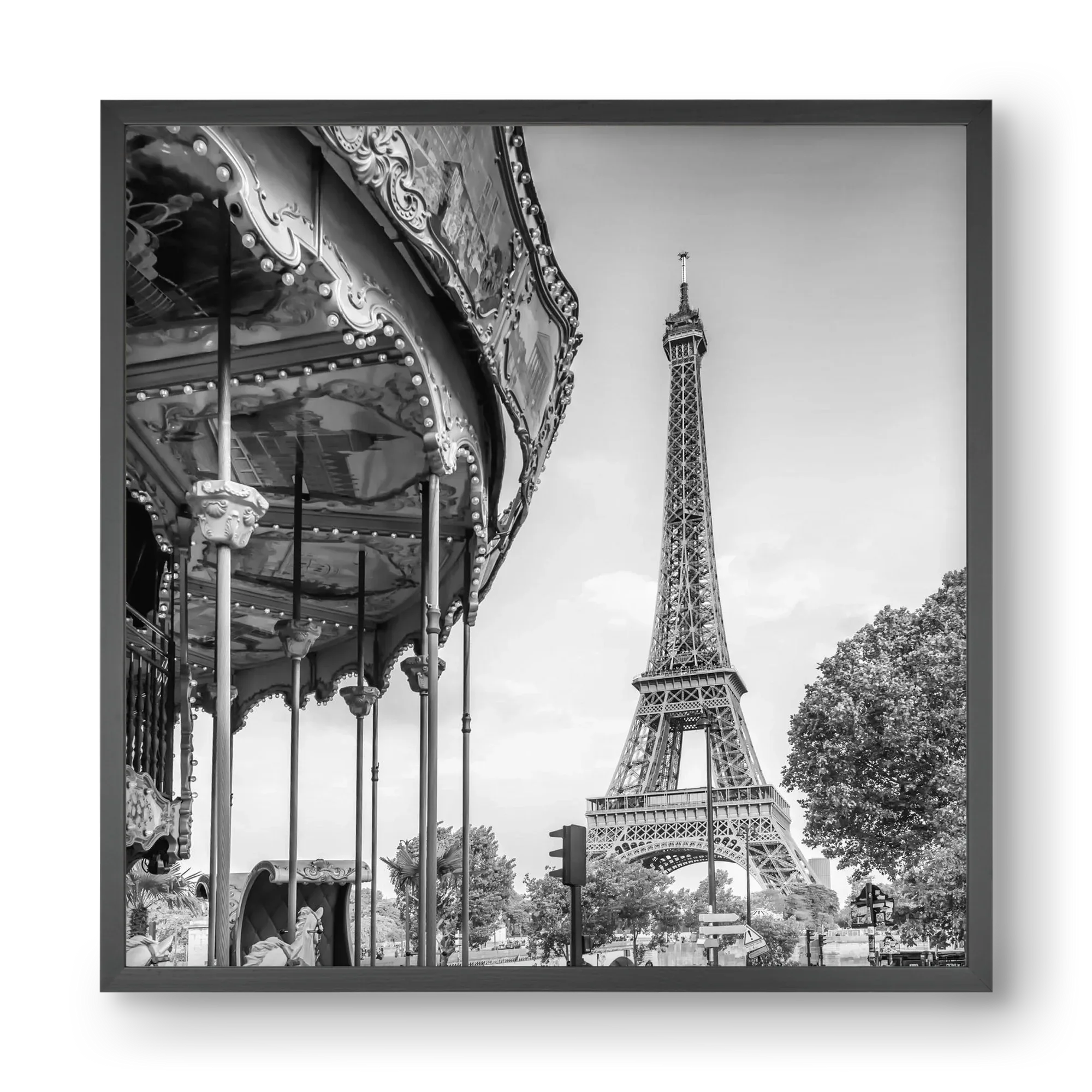 Typical Paris | monochrome - artbridge