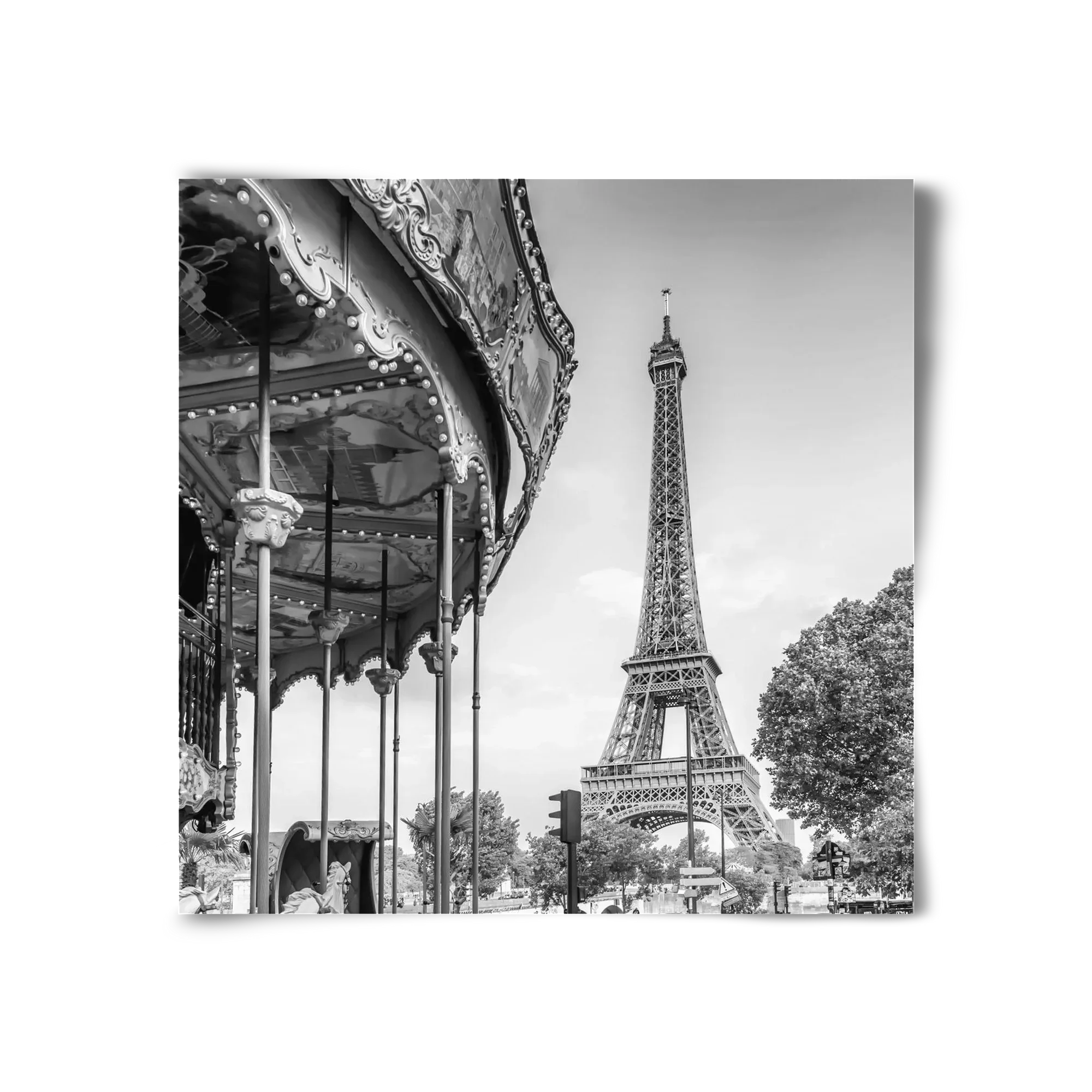 Typical Paris | monochrome - artbridge