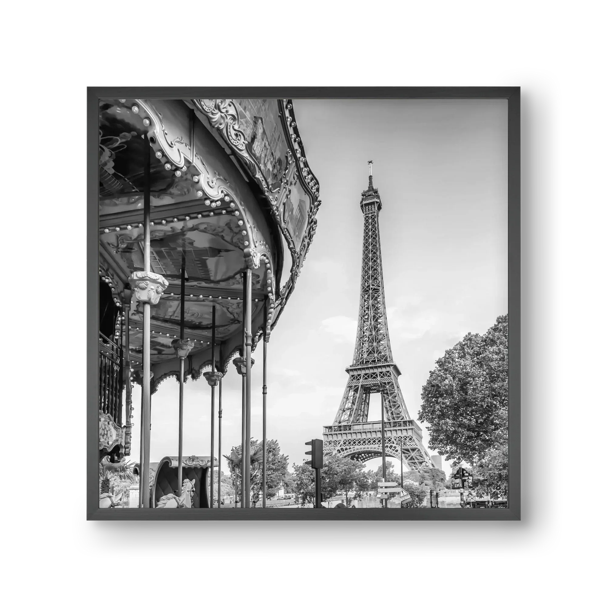 Typical Paris | monochrome - artbridge