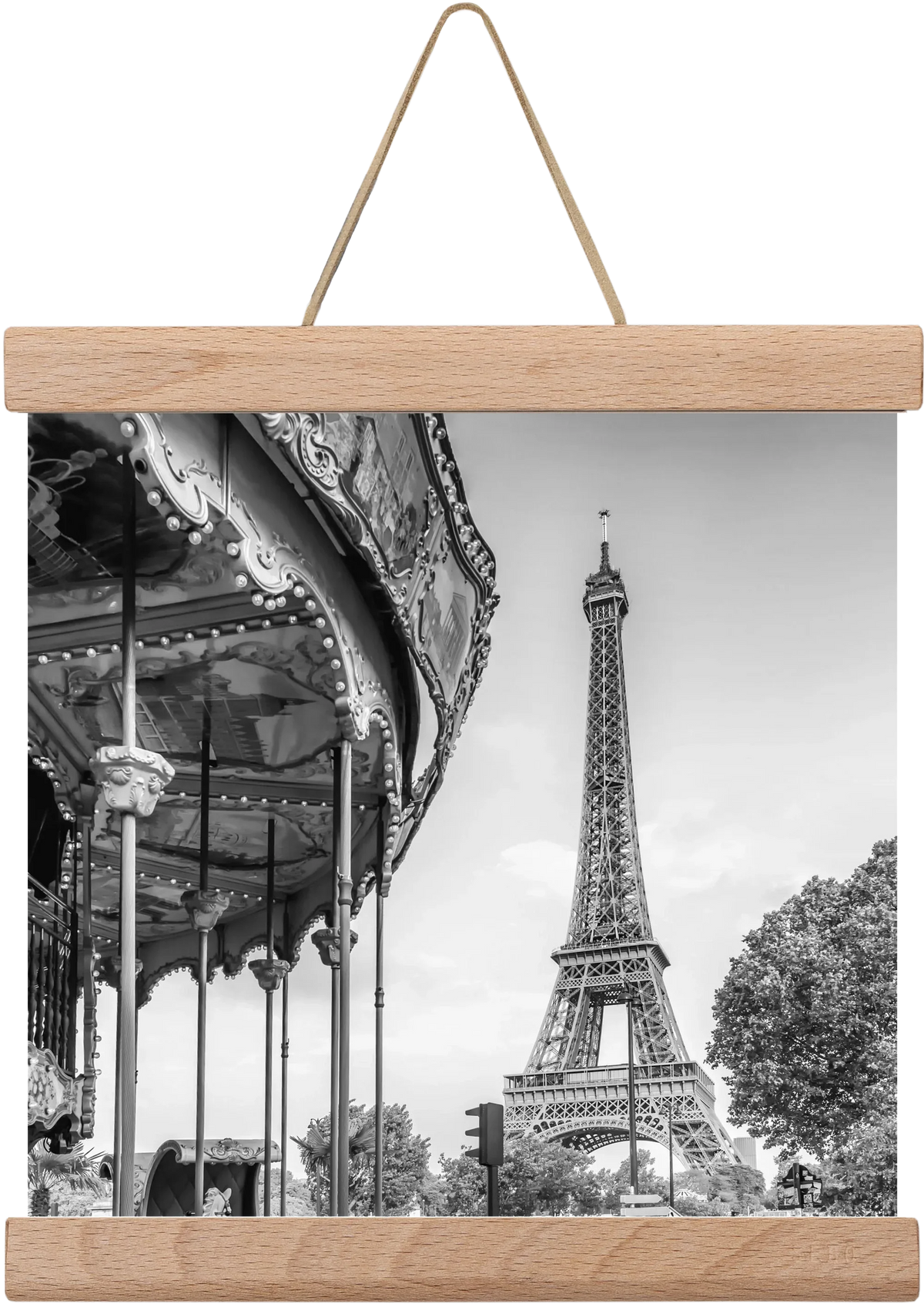 Typical Paris | monochrome - artbridge