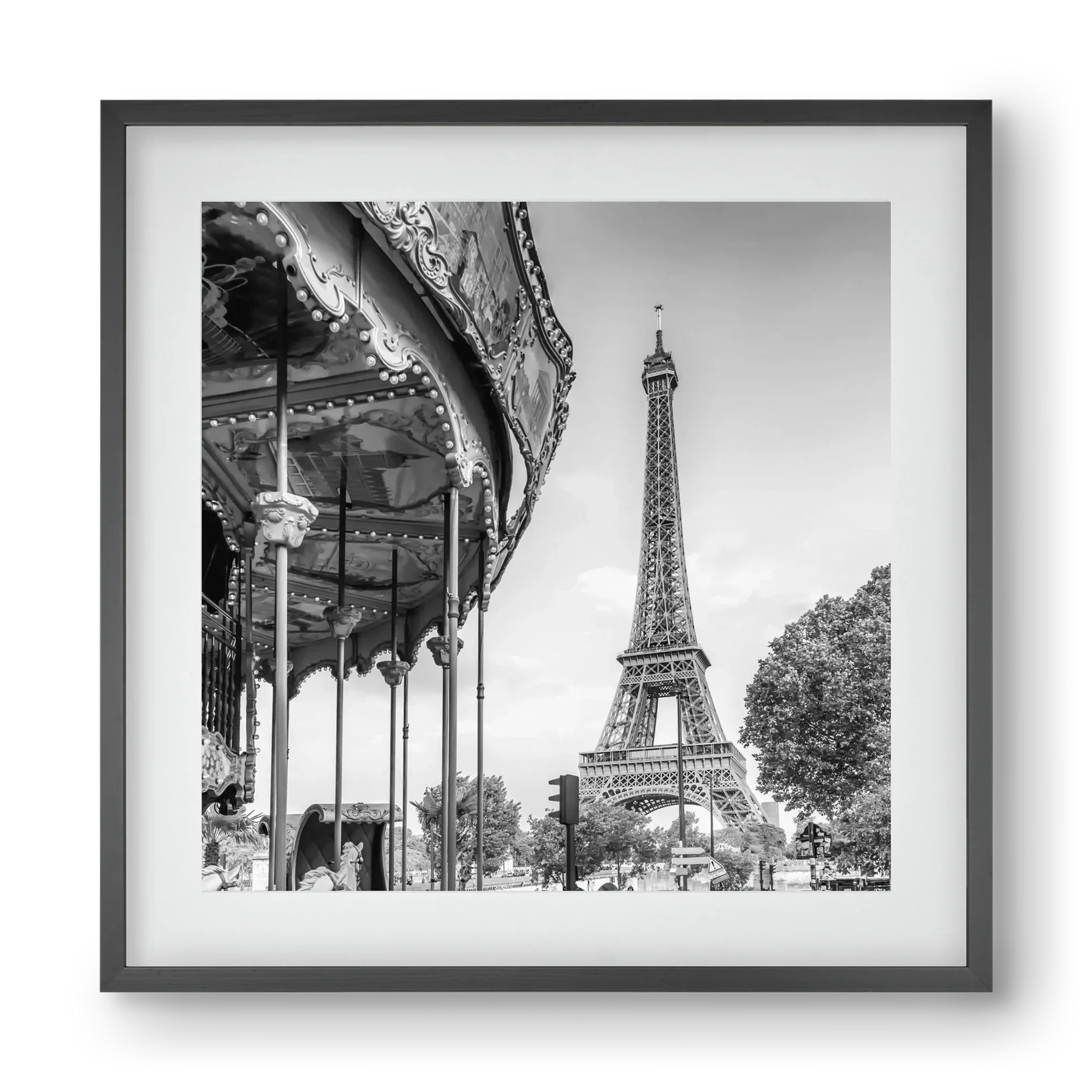 Typical Paris | monochrome - artbridge