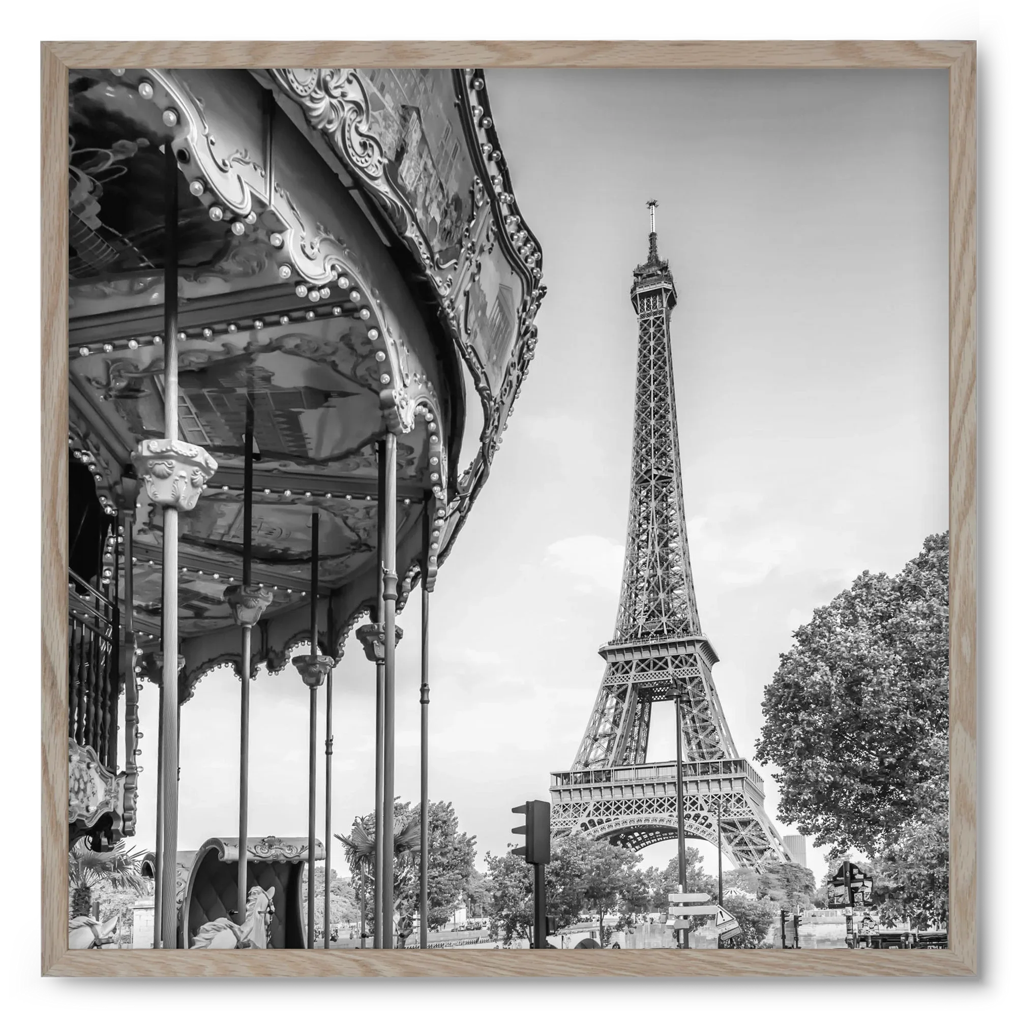 Typical Paris | monochrome - artbridge