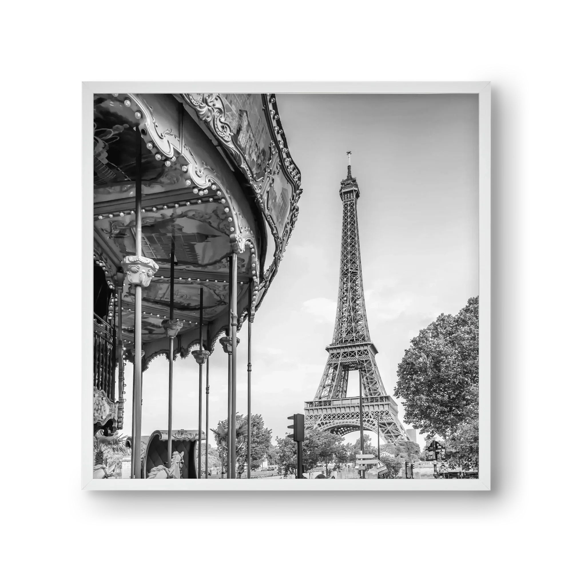 Typical Paris | monochrome - artbridge