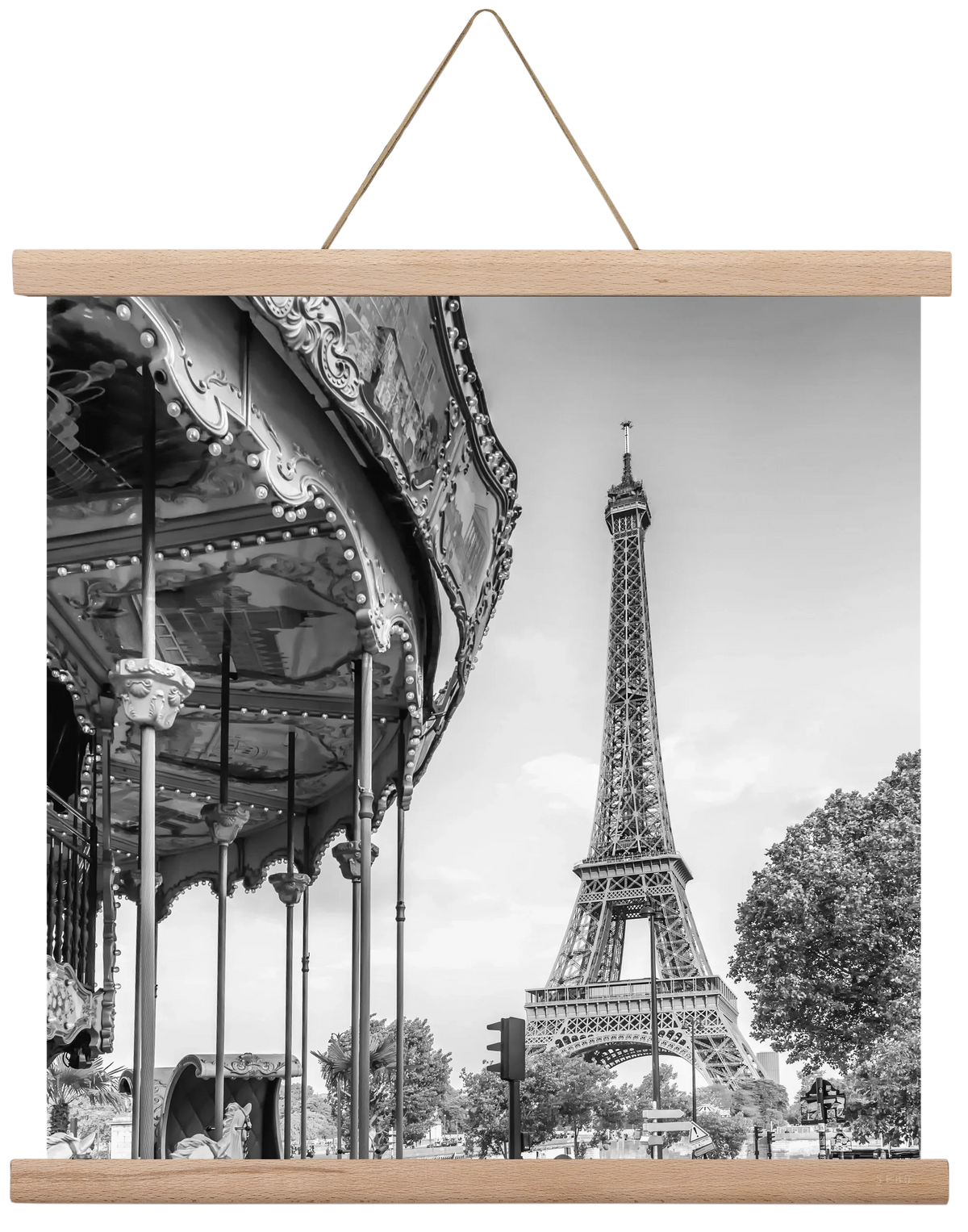 Typical Paris | monochrome - artbridge