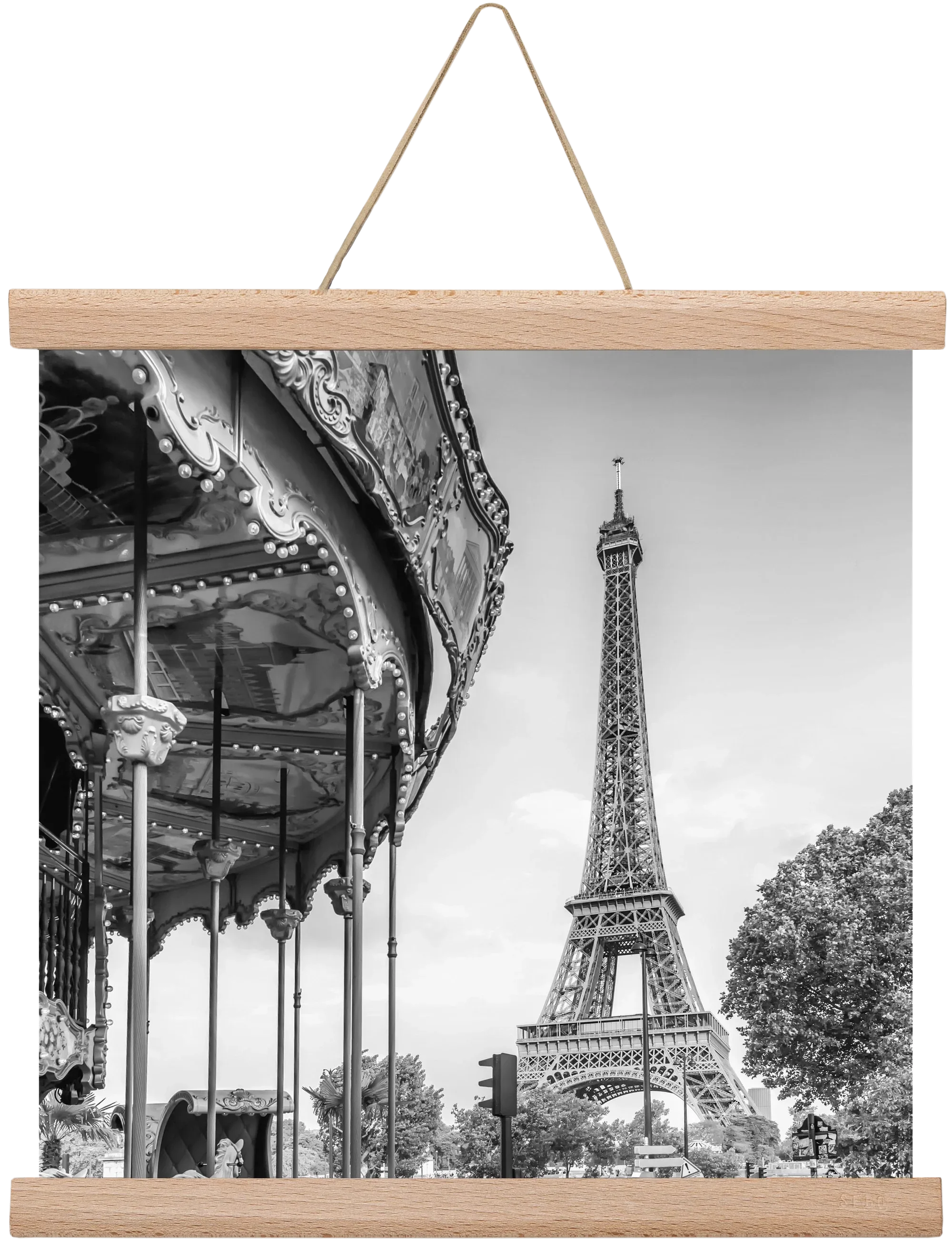 Typical Paris | monochrome - artbridge