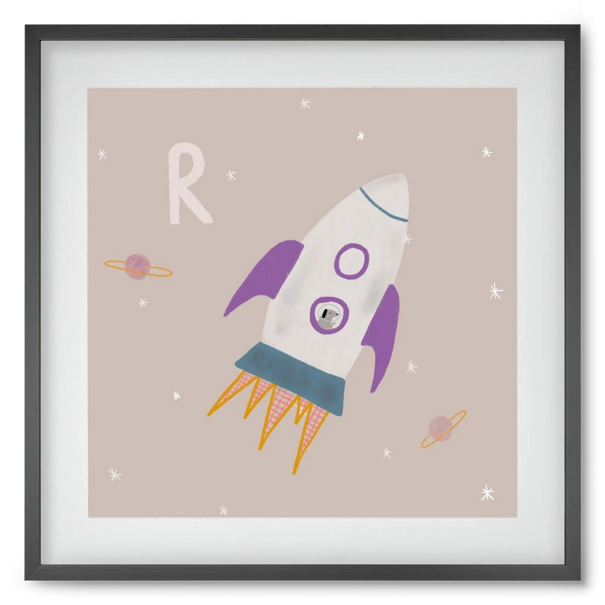 R, mint Rakéta - artbridge
