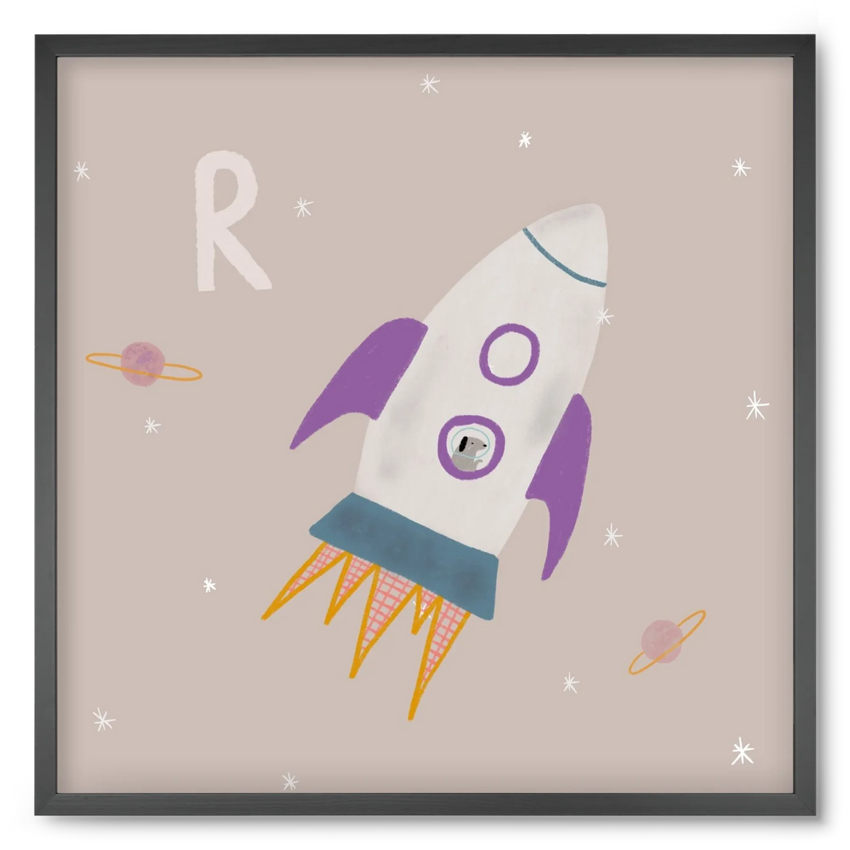 R, mint Rakéta - artbridge