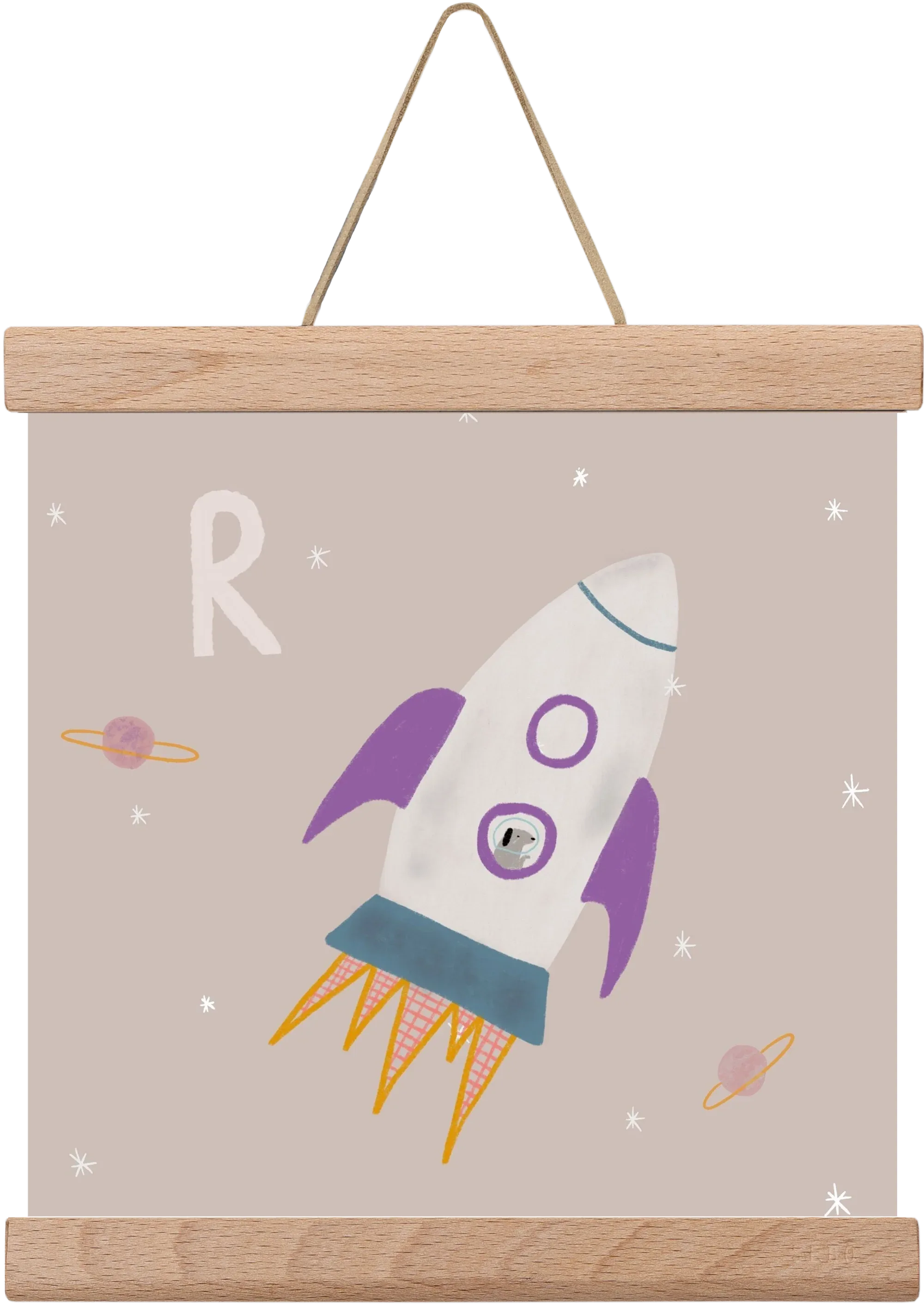 R, mint Rakéta - artbridge