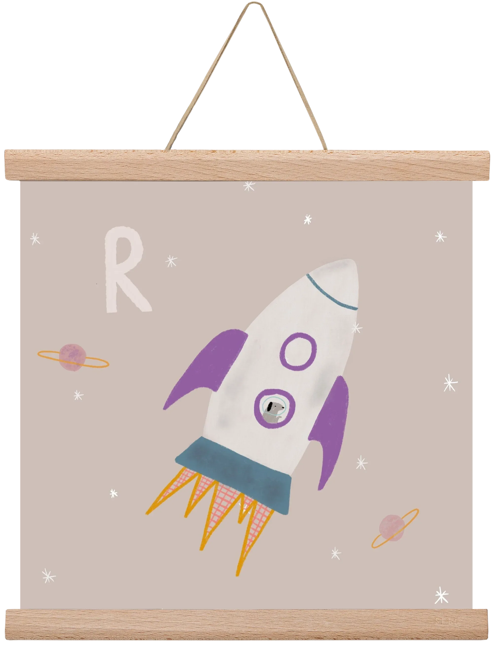R, mint Rakéta - artbridge