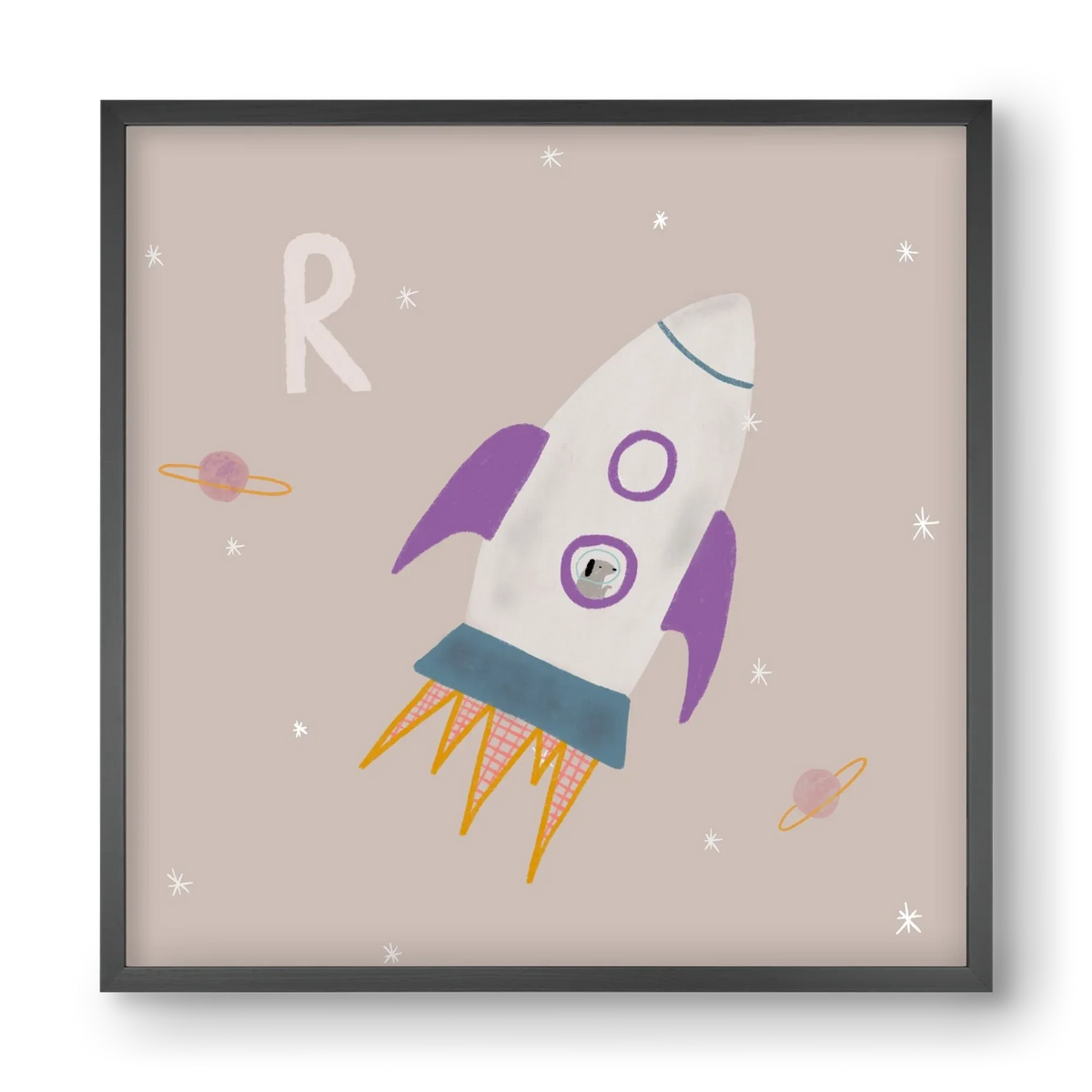 R, mint Rakéta - artbridge