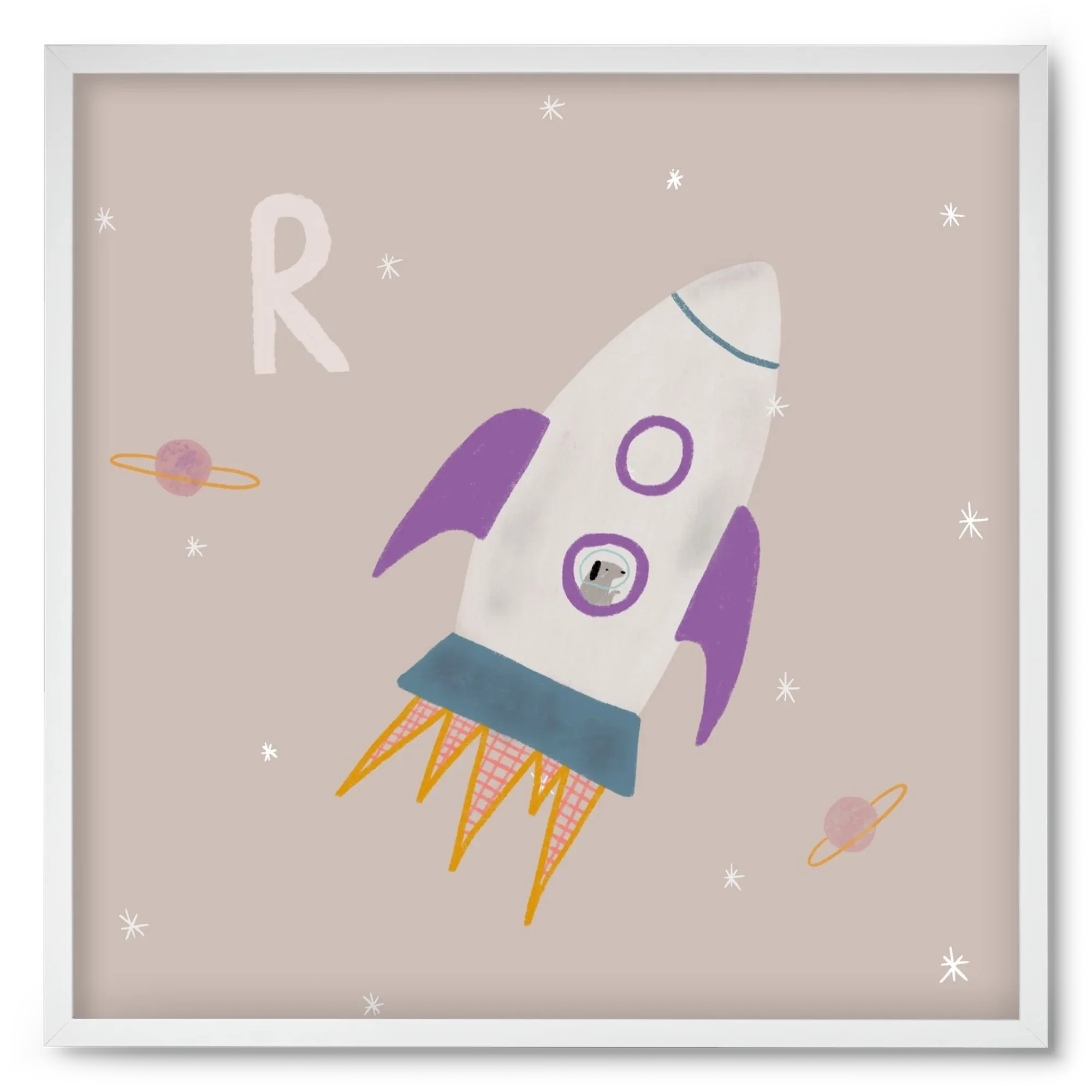 R, mint Rakéta - artbridge