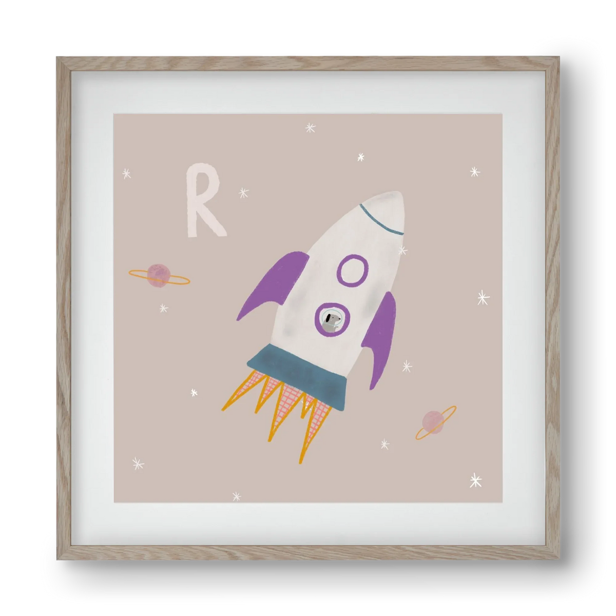 R, mint Rakéta - artbridge