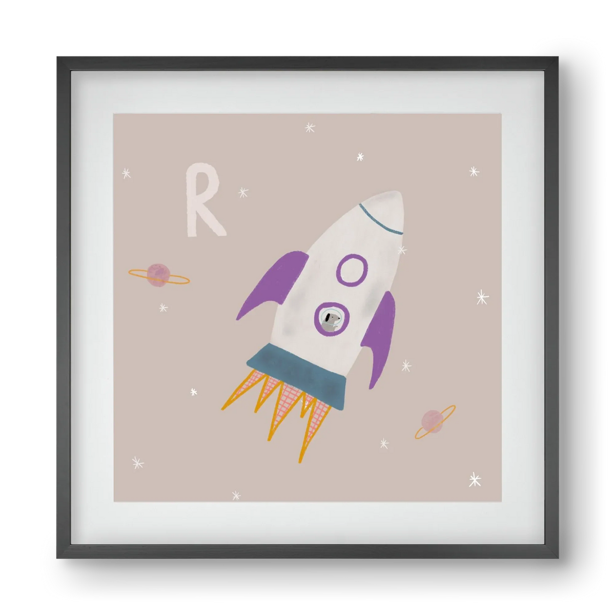 R, mint Rakéta - artbridge