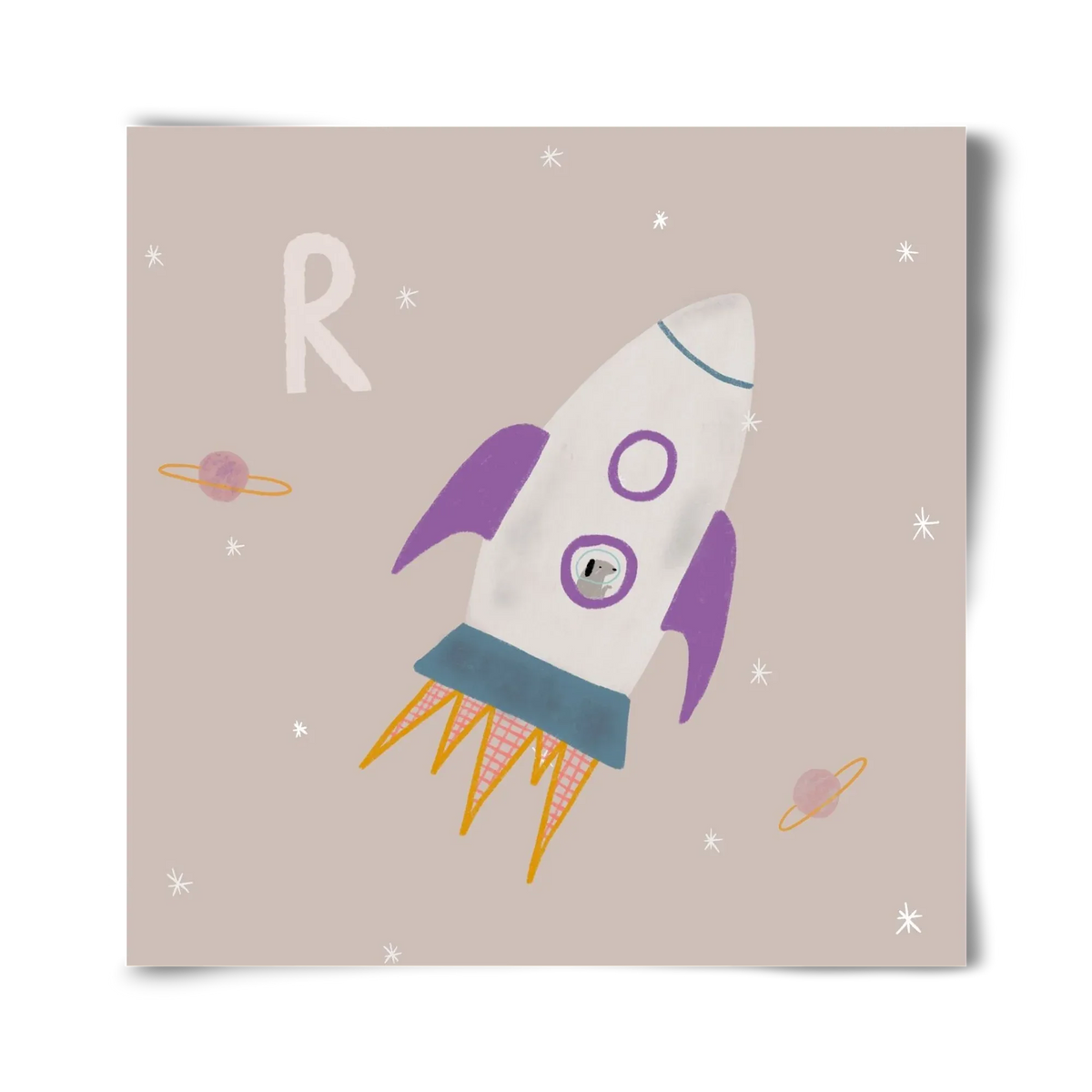 R, mint Rakéta - artbridge