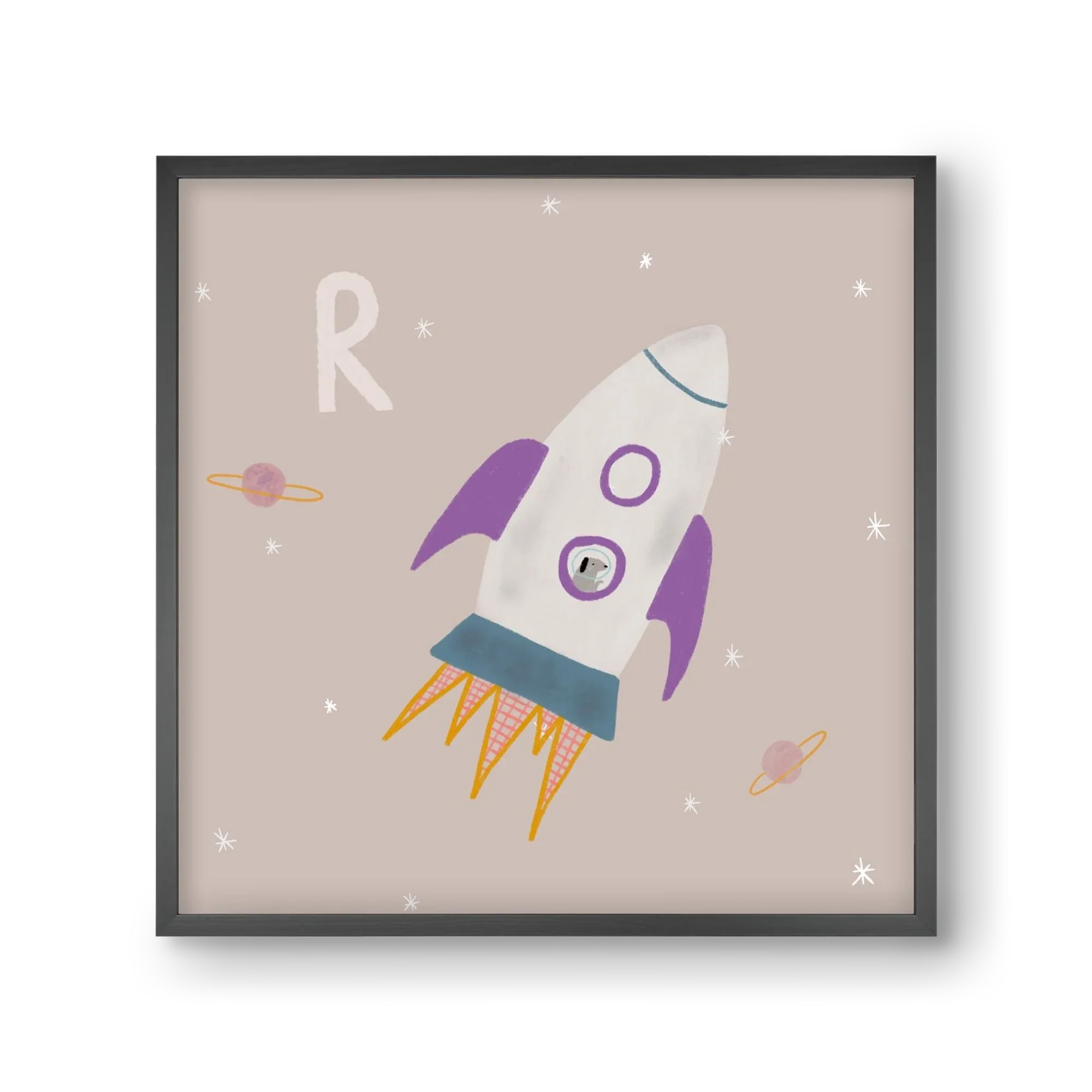 R, mint Rakéta - artbridge