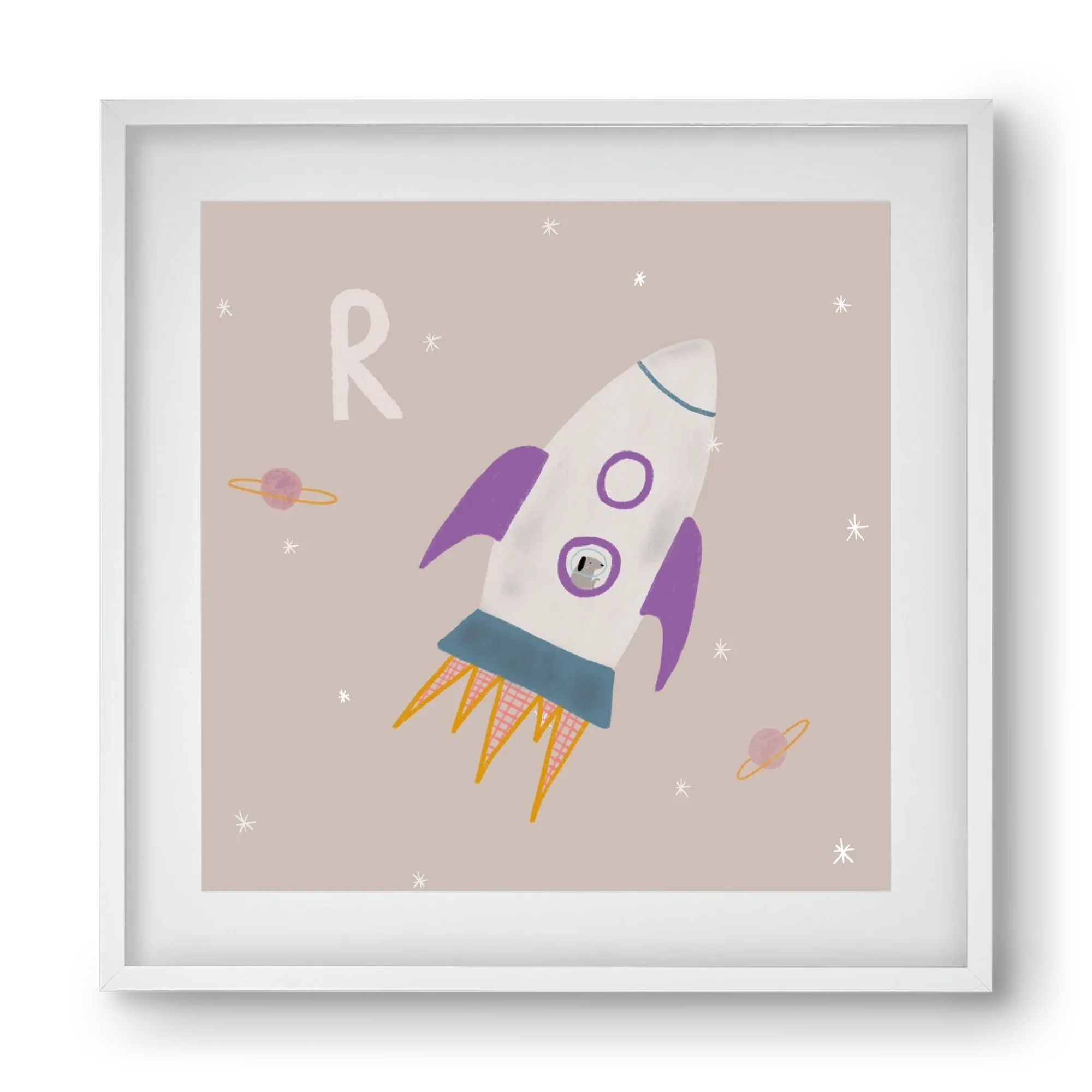 R, mint Rakéta - artbridge