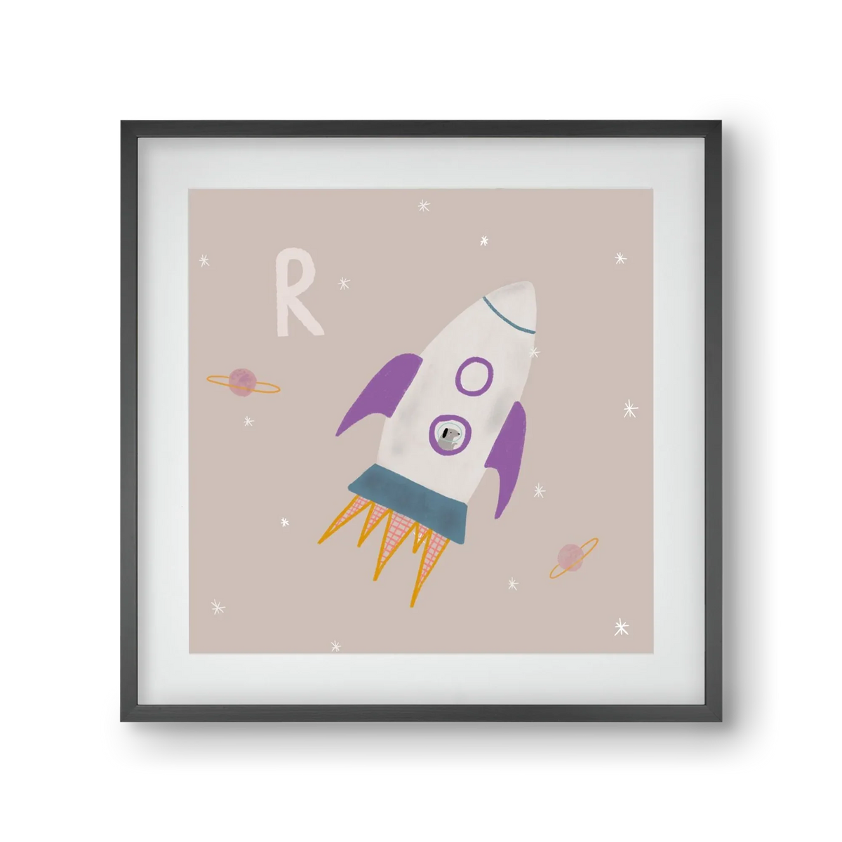 R, mint Rakéta - artbridge